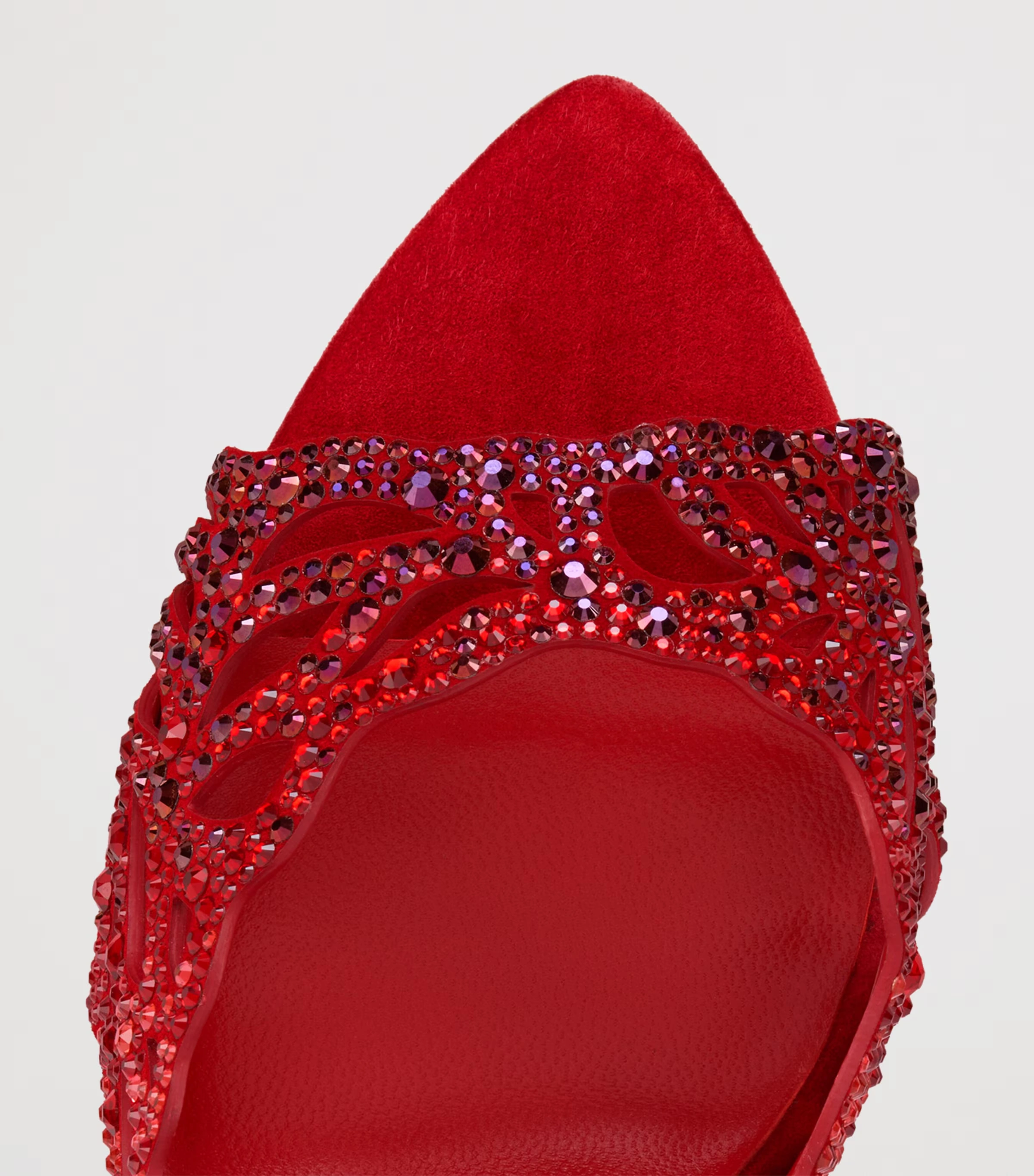 Lasera Strass Heeled Mules 100