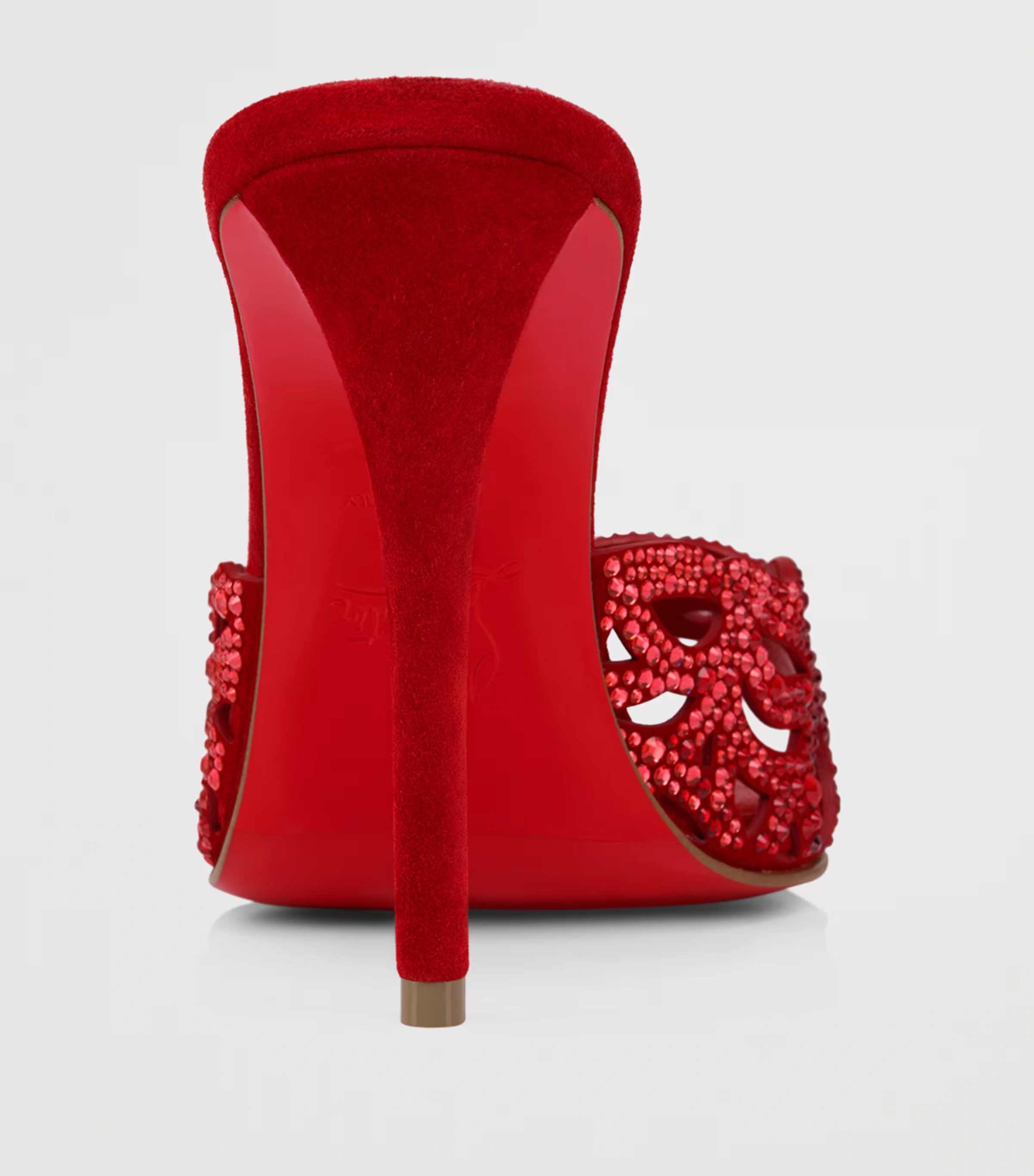 Lasera Strass Heeled Mules 100