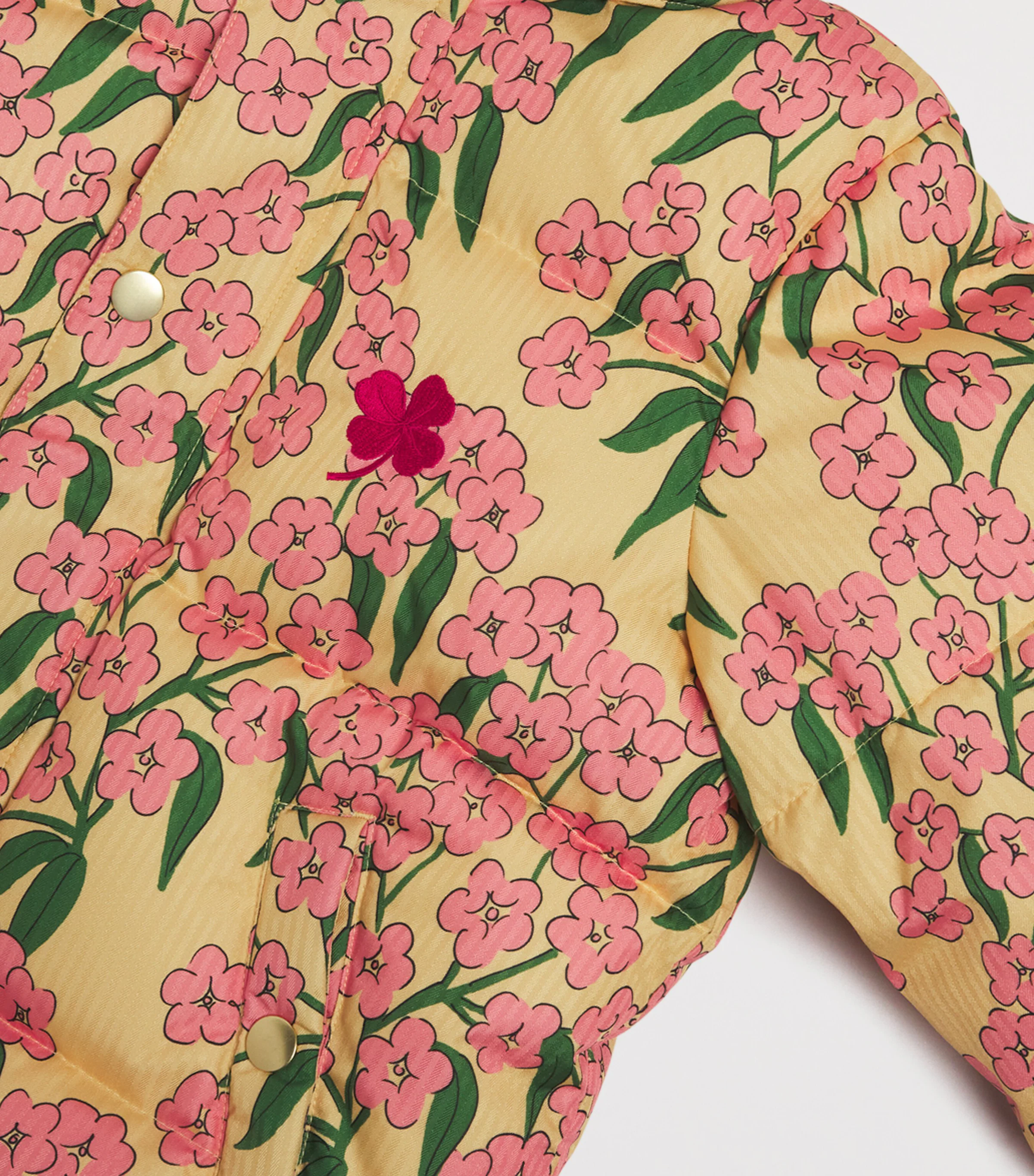 Water-Resistant Alpine Flowers Puffer Jacket (3-11 Years)