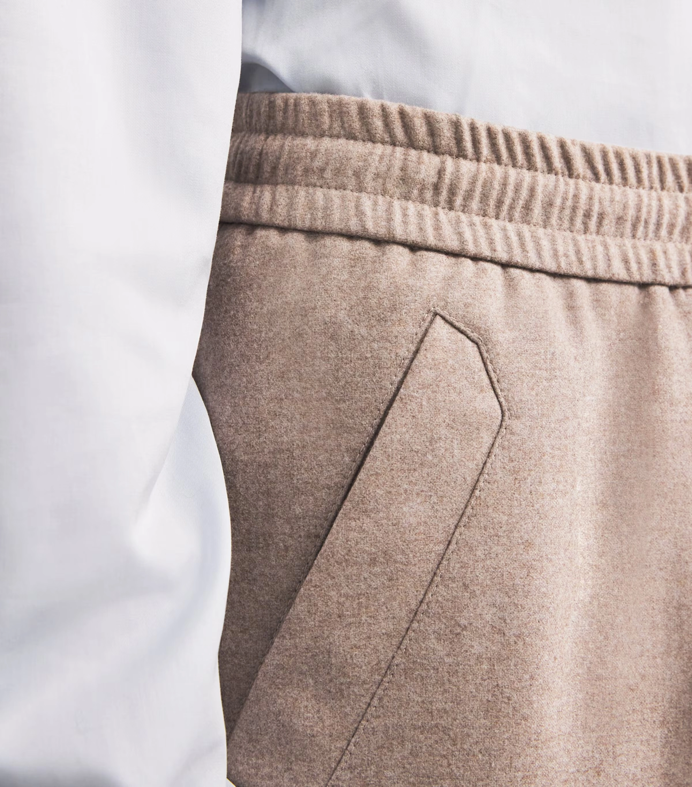 Wool-Silk-Cashmere Pleated Trousers 6 Wool-Silk-Cashmere Pleated Trousers