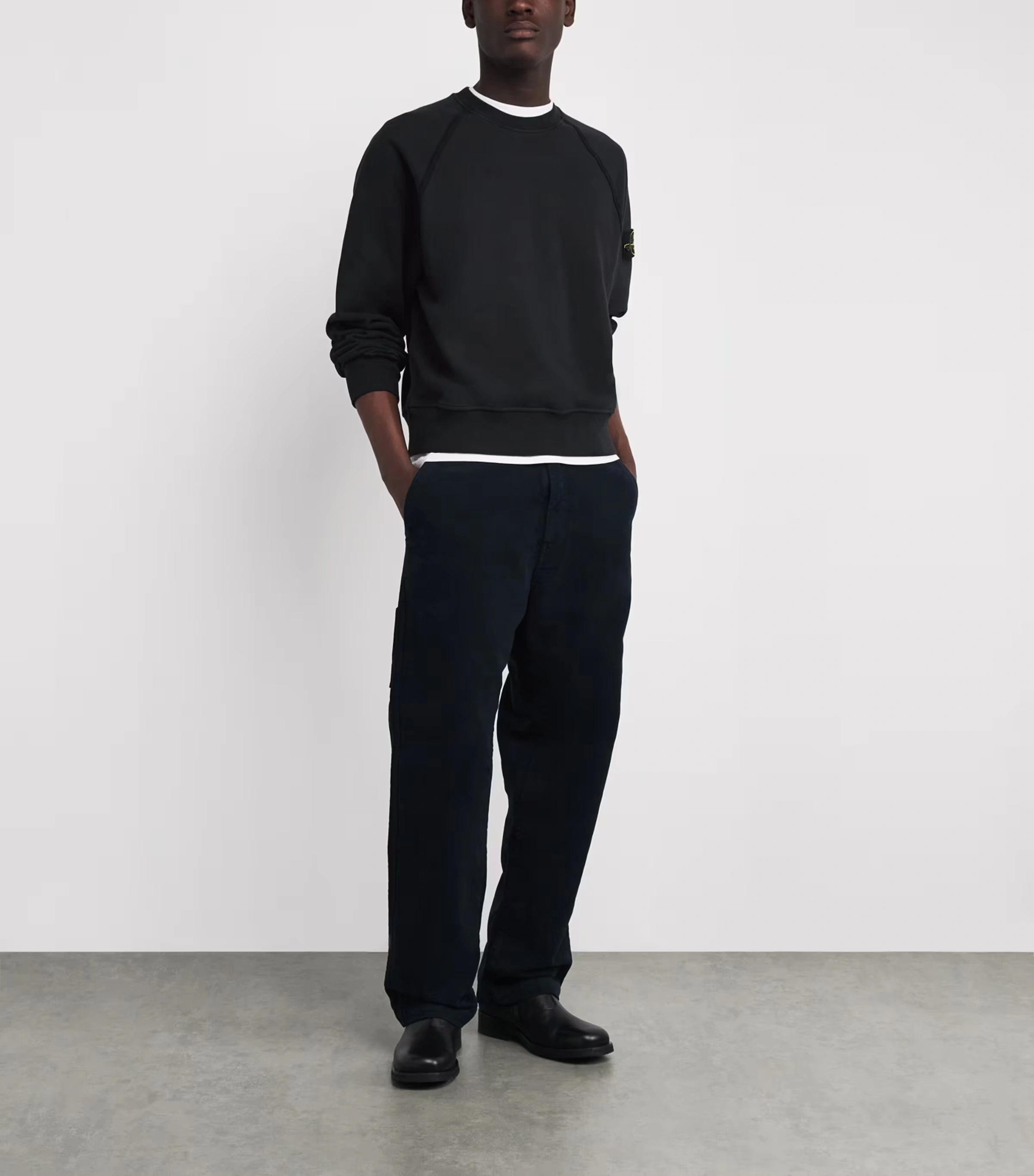 Cotton Compass Logo Sweatshirt