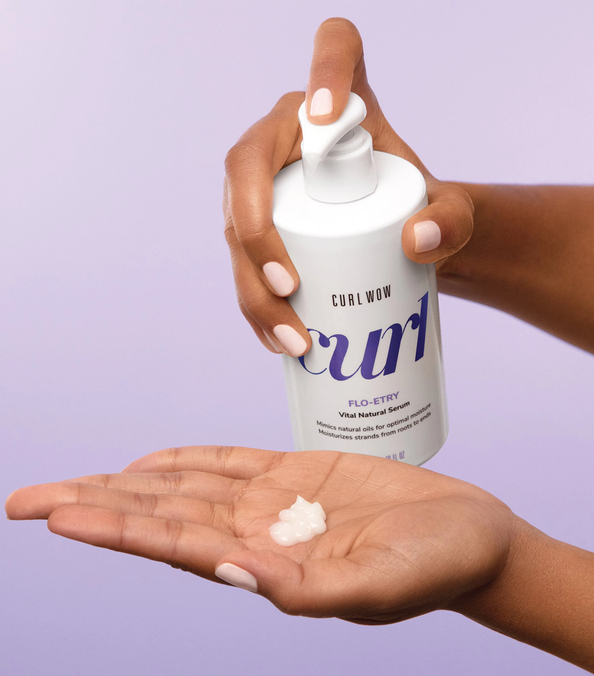 Curl Wow Flo-etry Vital Natural Curly Hair Serum (295ml)