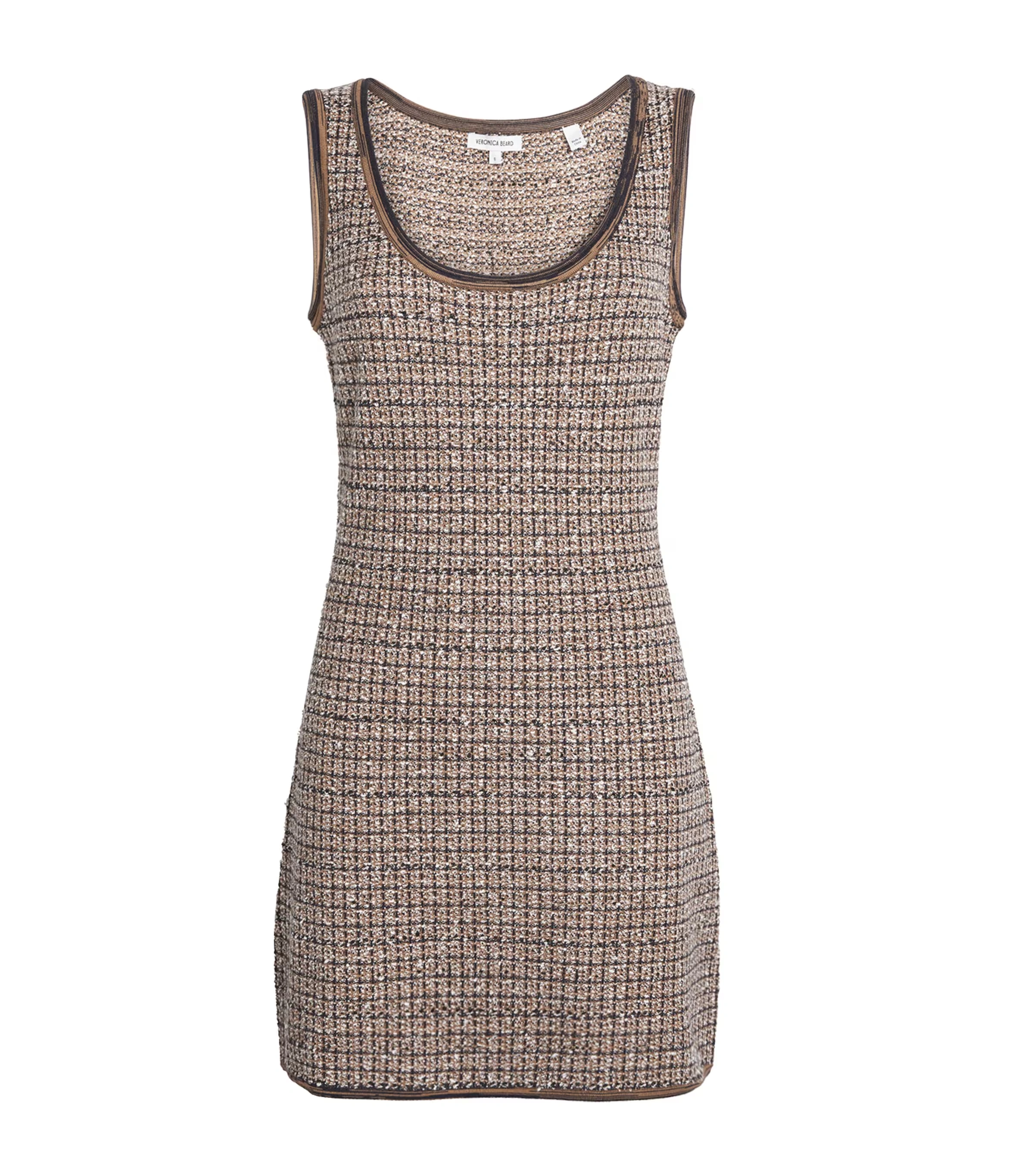 Slubbed Bassette Mini Dress