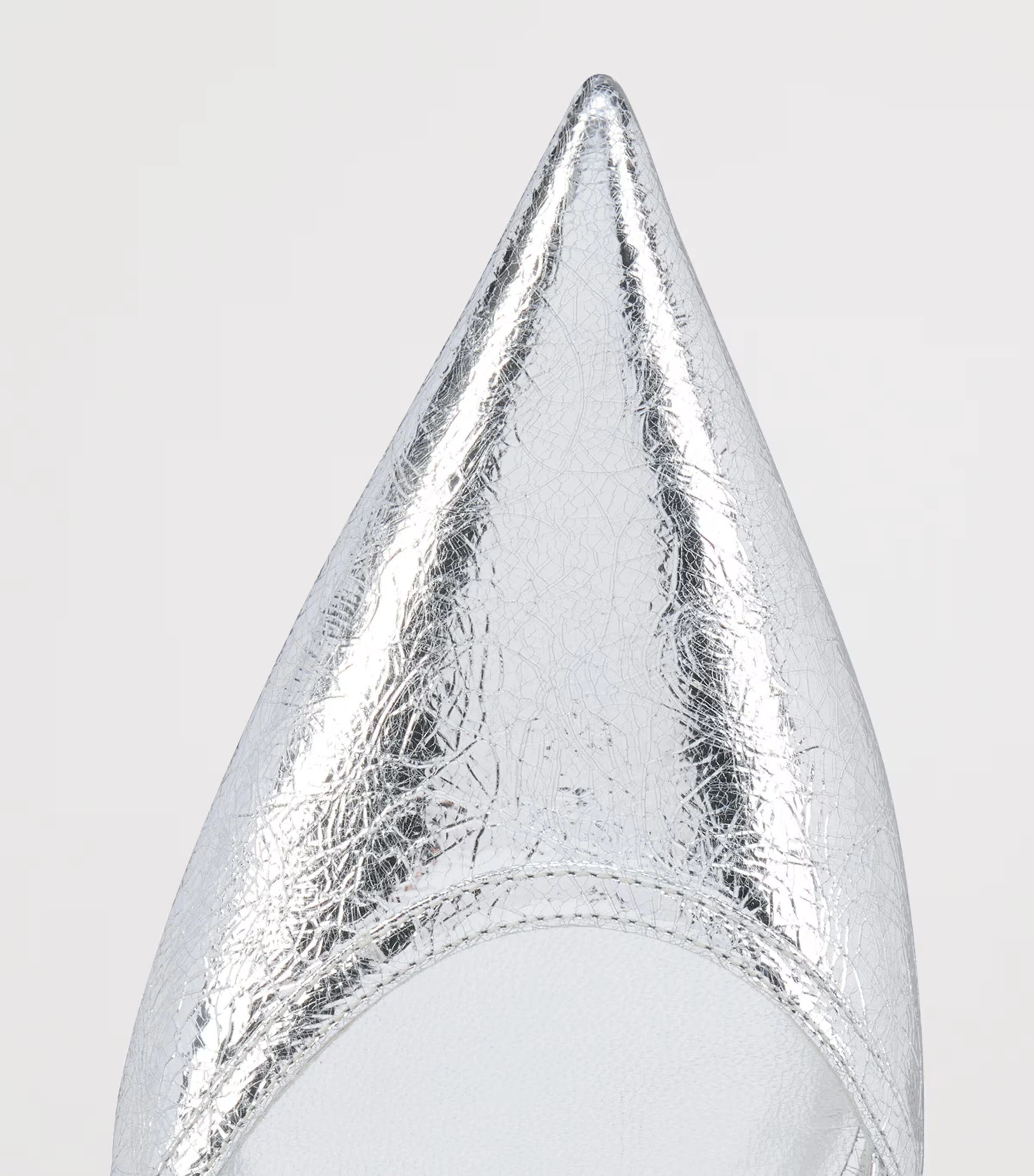 Miss Z Slingina Metallic Leather Pumps 25