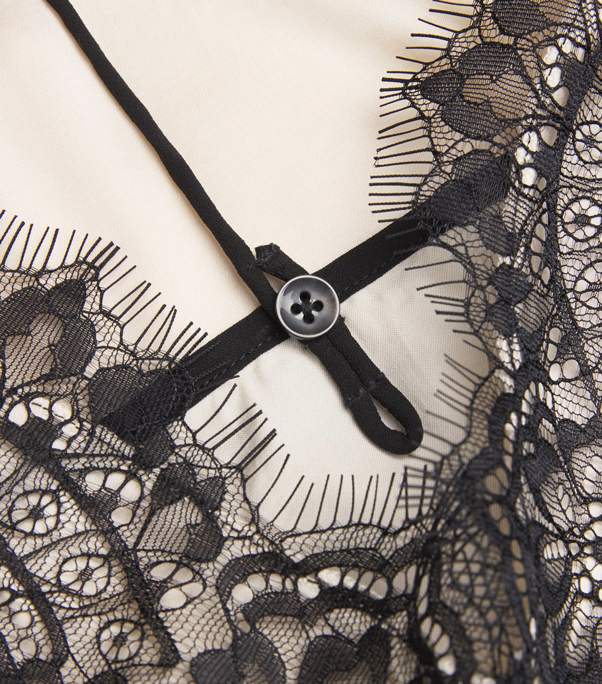 Satin Lace-Trim Camisole 5 Satin Lace-Trim Camisole