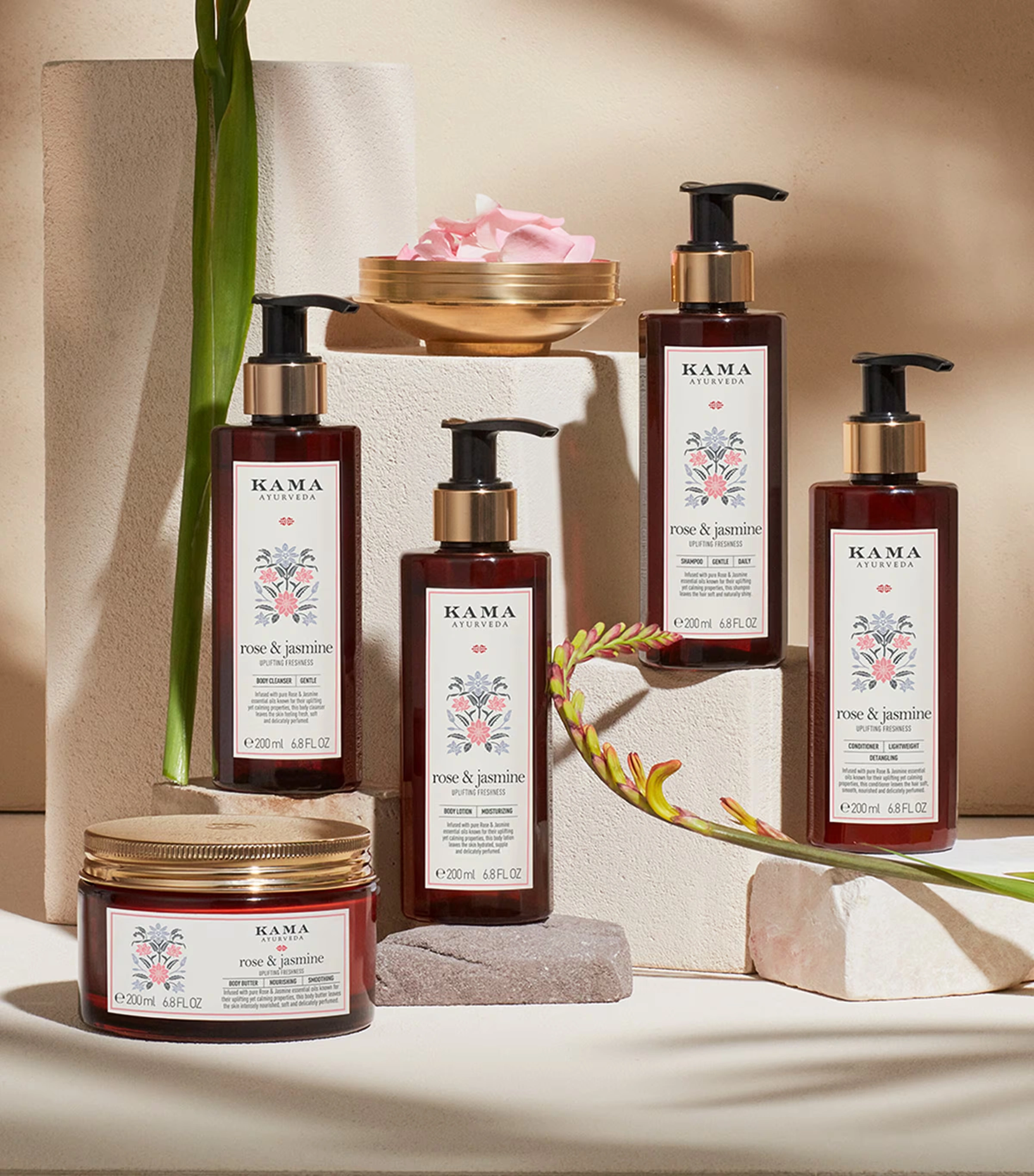 Rose & Jasmine Shampoo (200ml)