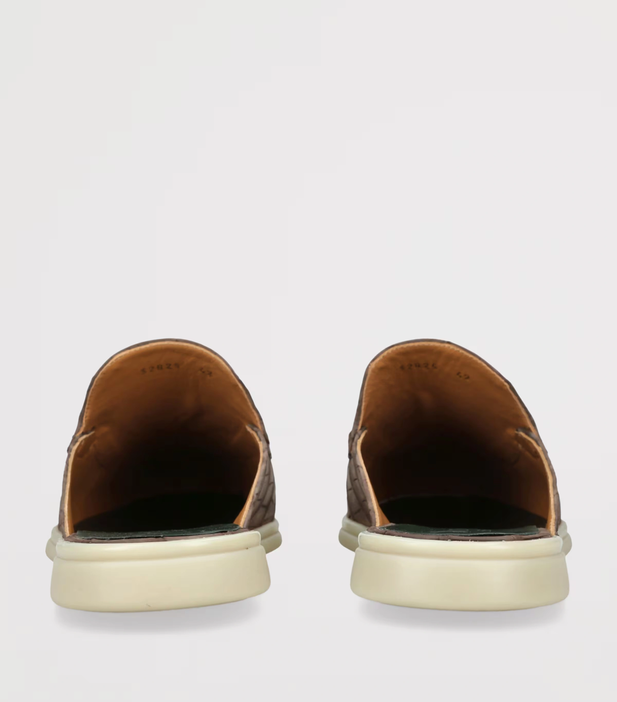 Alligator Leather Mules