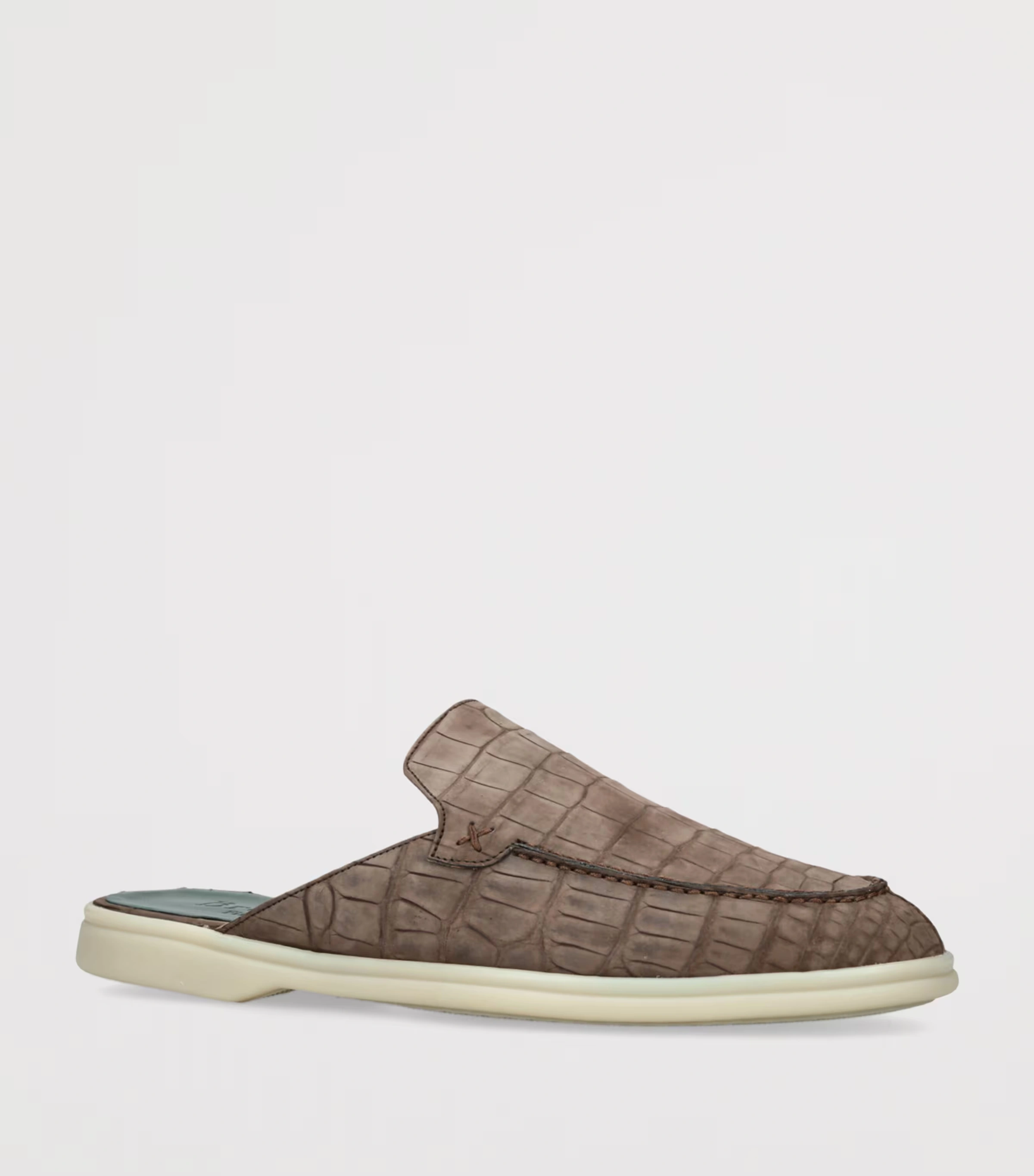 Alligator Leather Mules 3 Alligator Leather Mules