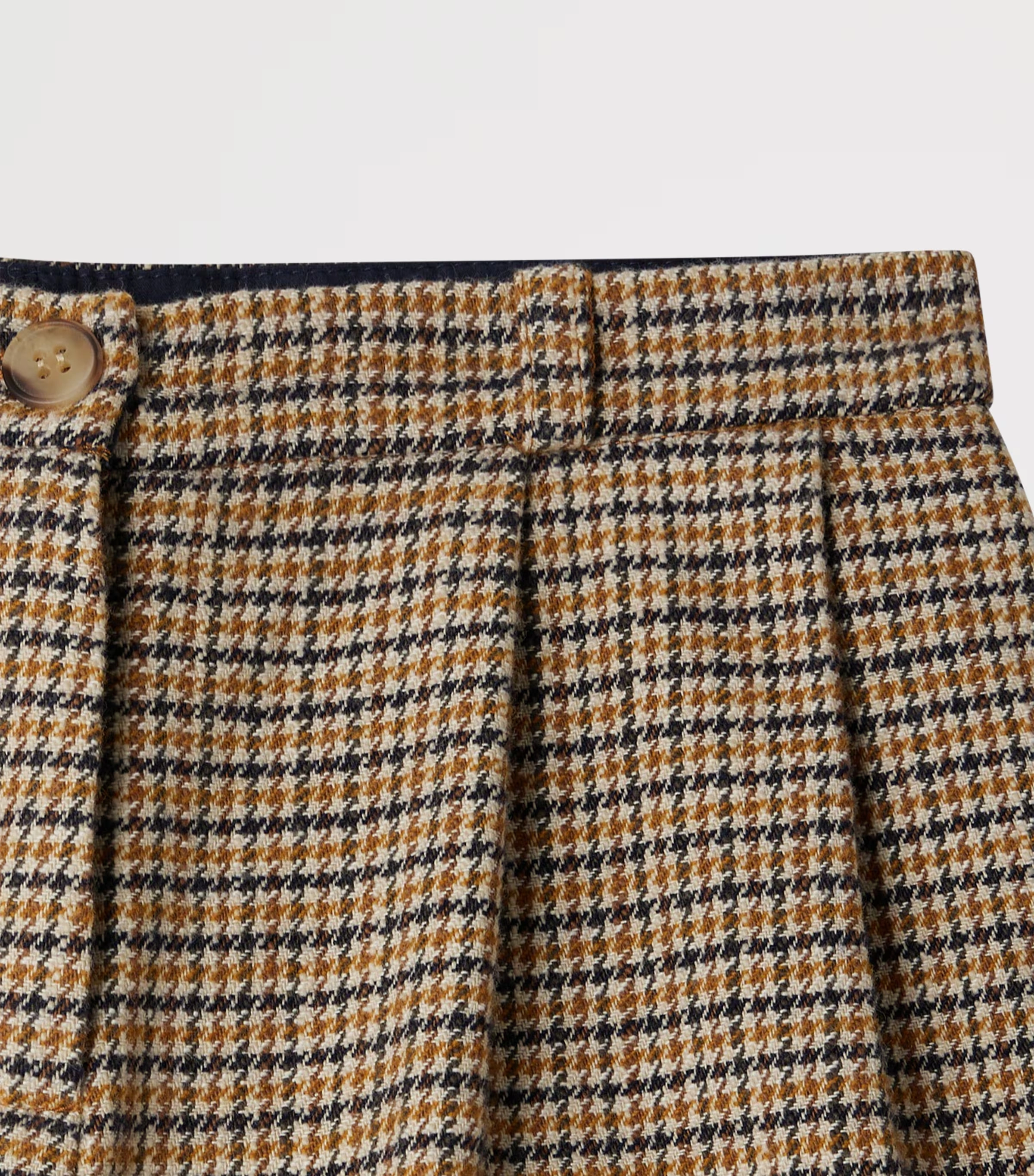 Cotton-Blend Plaid Flannel Shorts (10-14 Years)