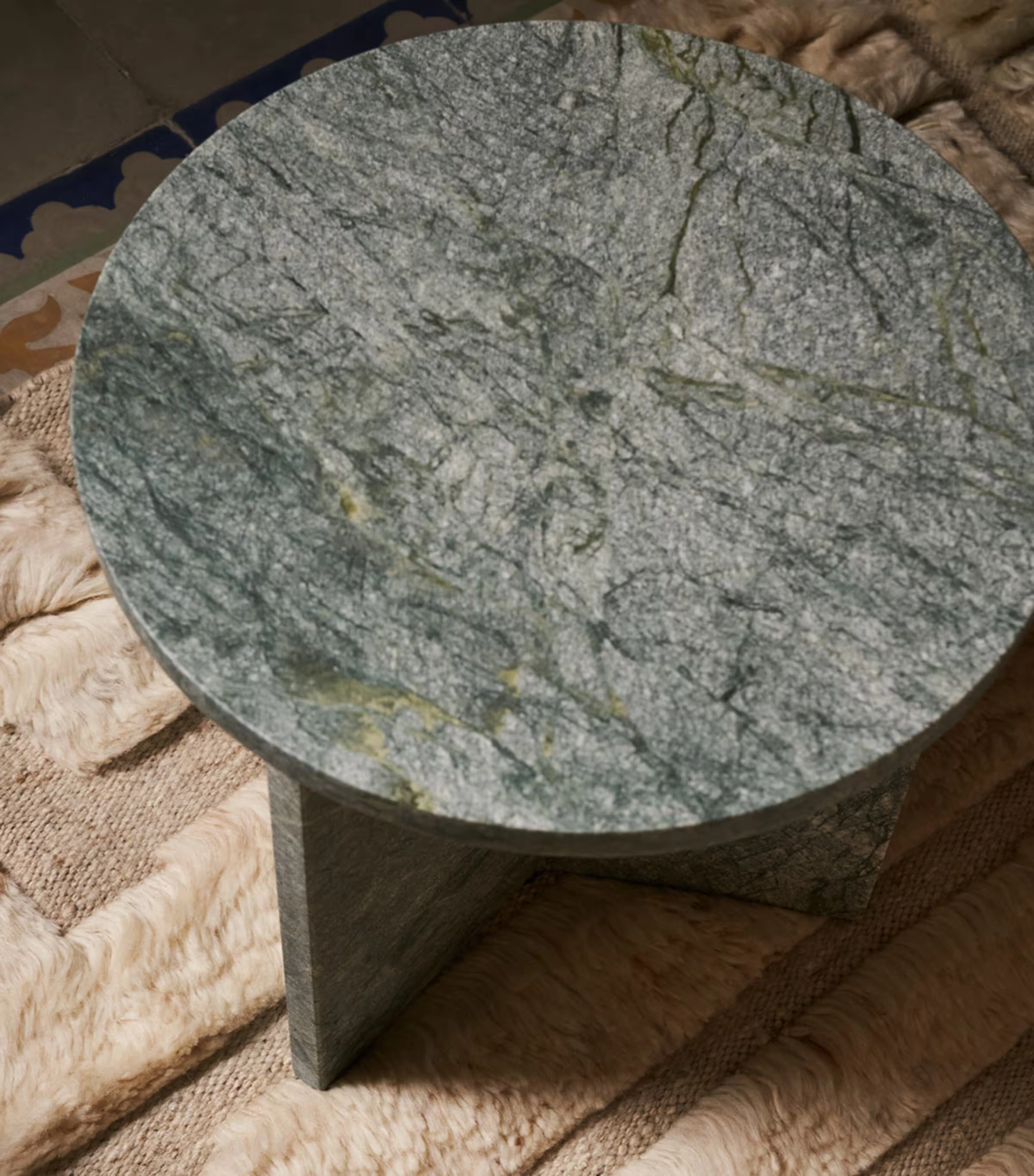 Wool Folk Ivory Rug (2.74m x 1.83m)