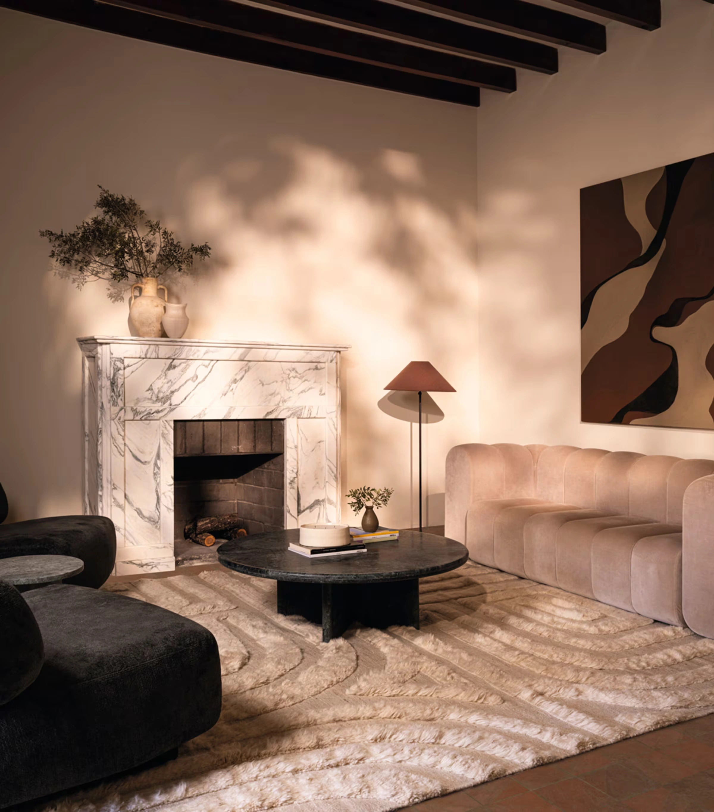 Wool Folk Ivory Rug (2.74m x 1.83m) 3 Wool Folk Ivory Rug (2.74m x 1.83m)