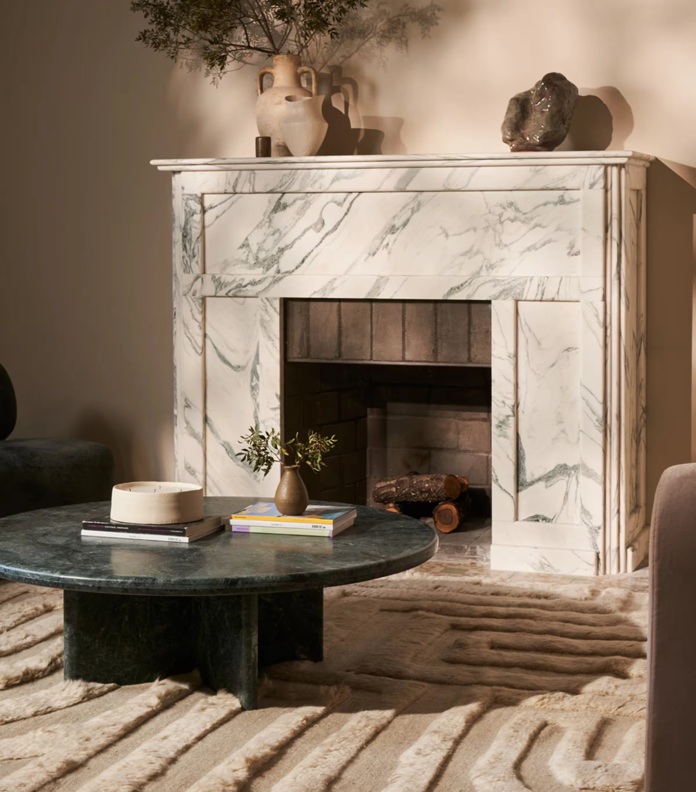 Wool Folk Ivory Rug (2.74m x 1.83m) 4 Wool Folk Ivory Rug (2.74m x 1.83m)