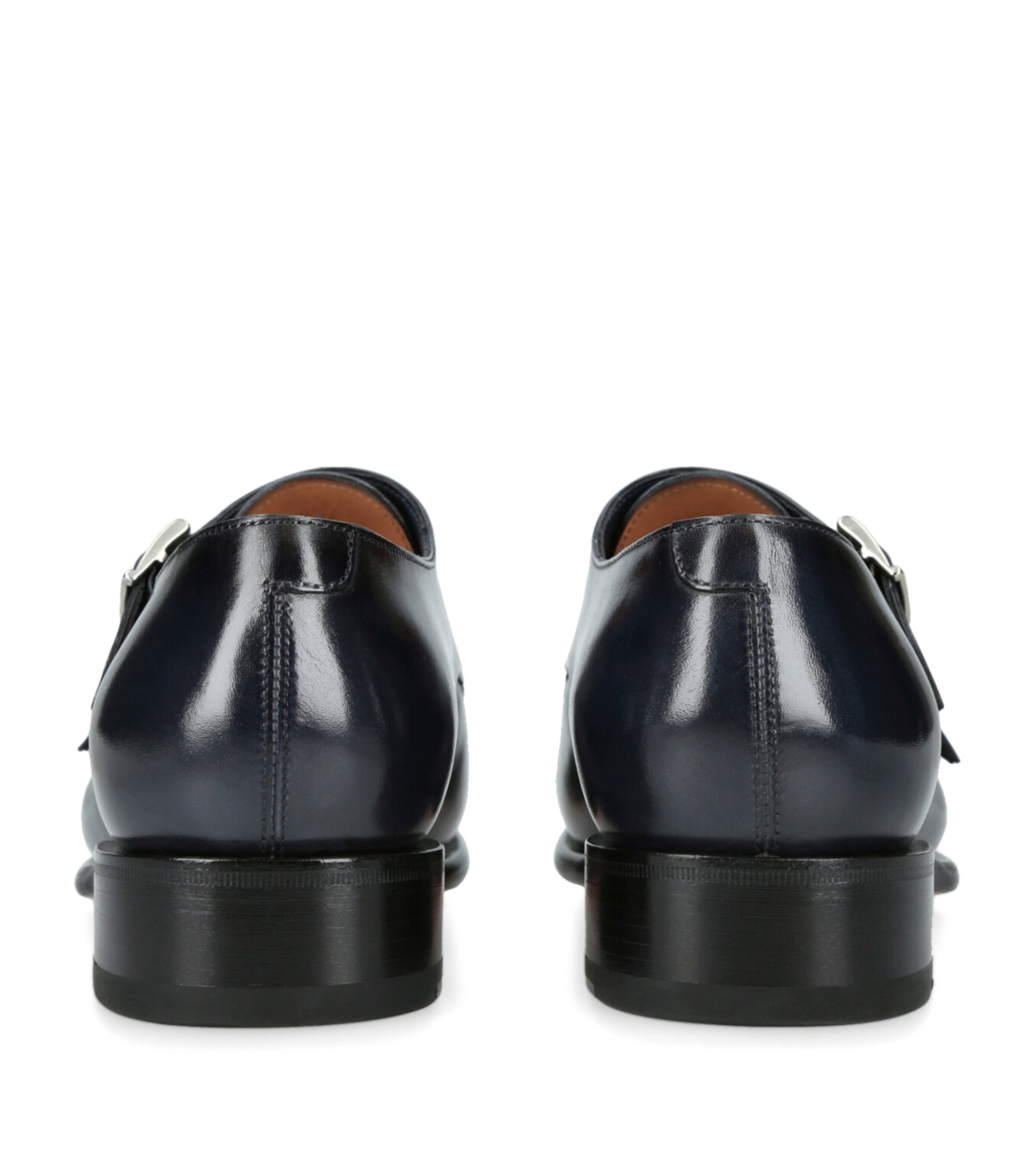 Leather Carter Monk Shoes
