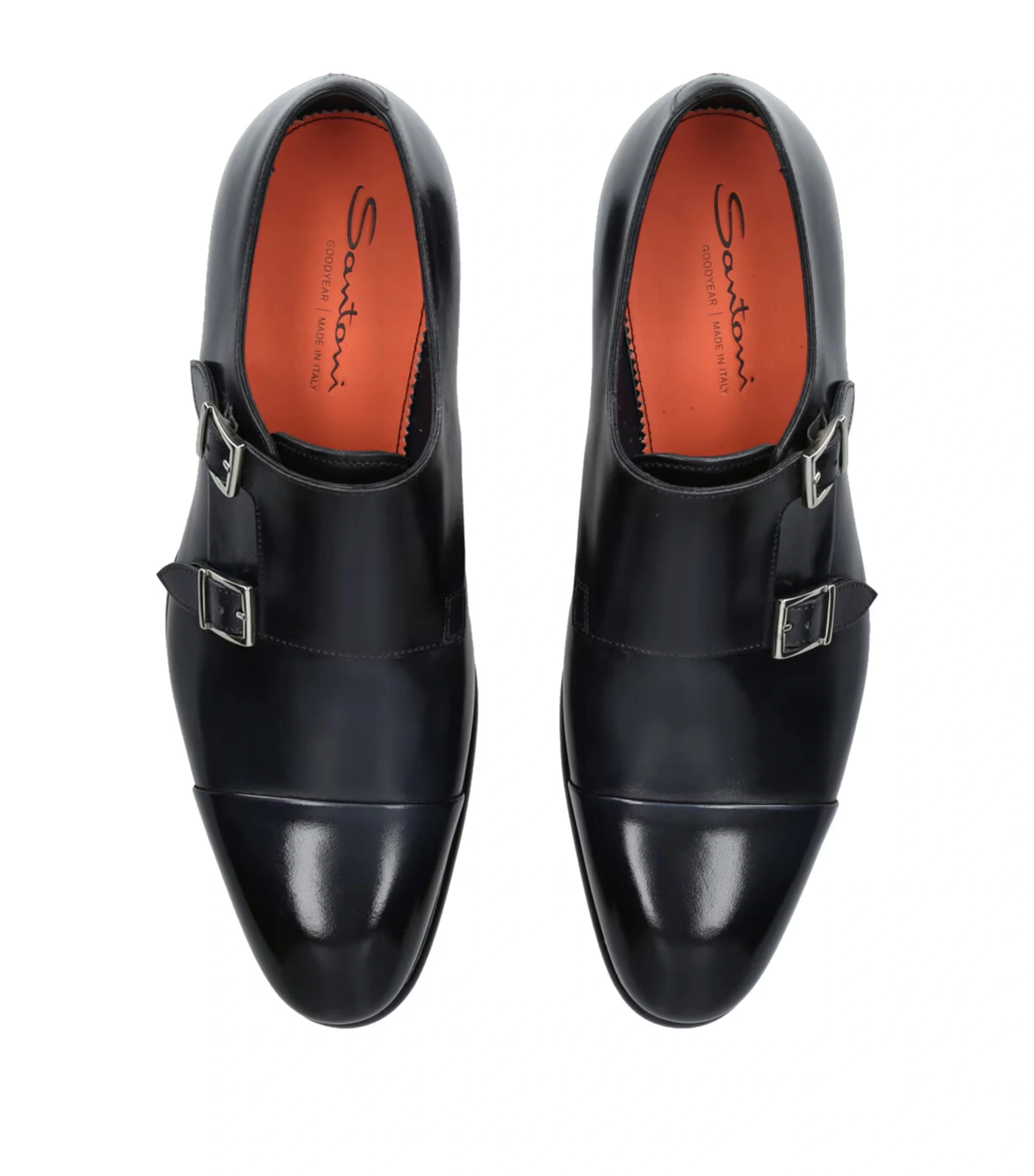 Leather Carter Monk Shoes