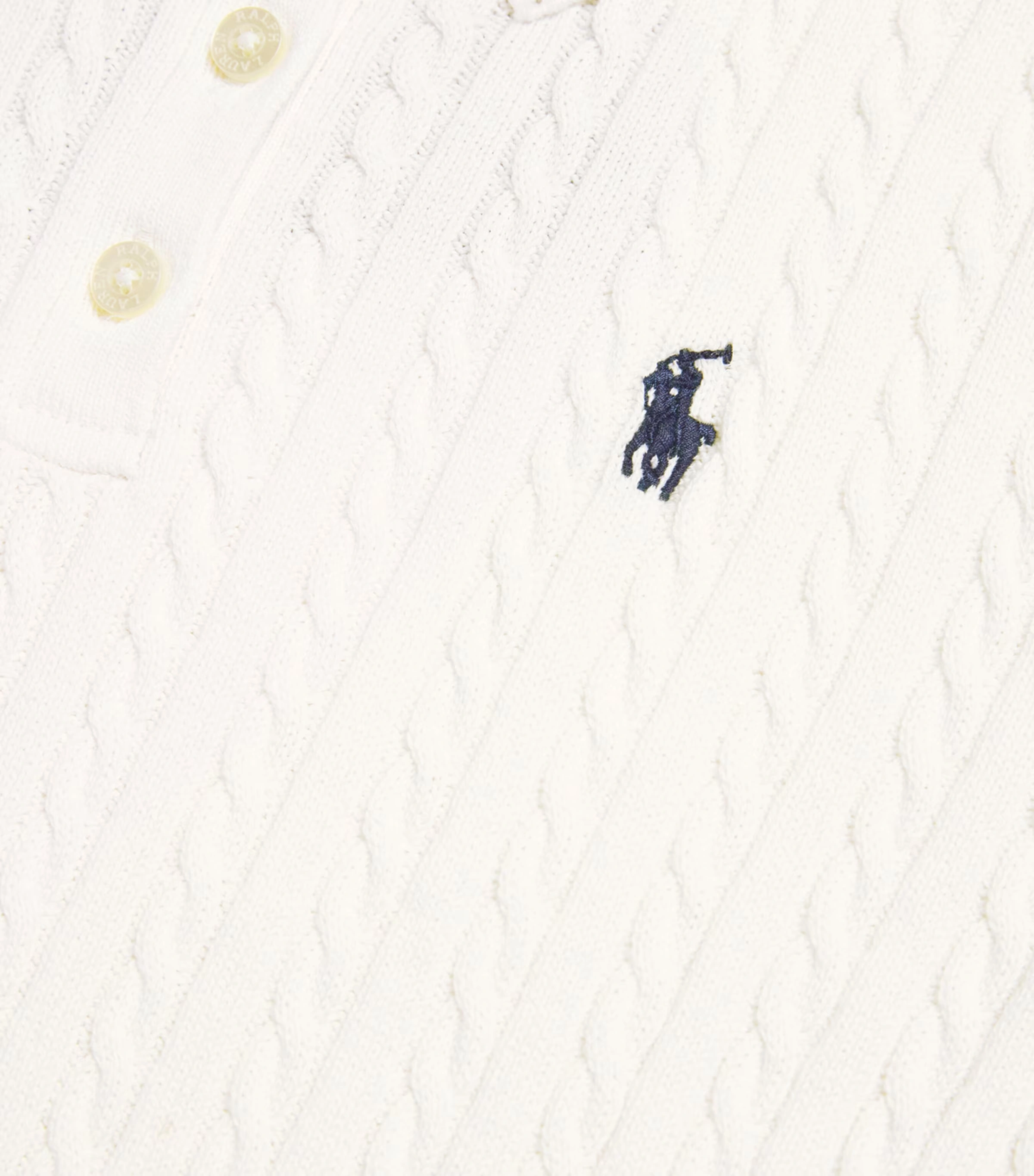 Cable-Knit Polo Sweater (7-14 Years)