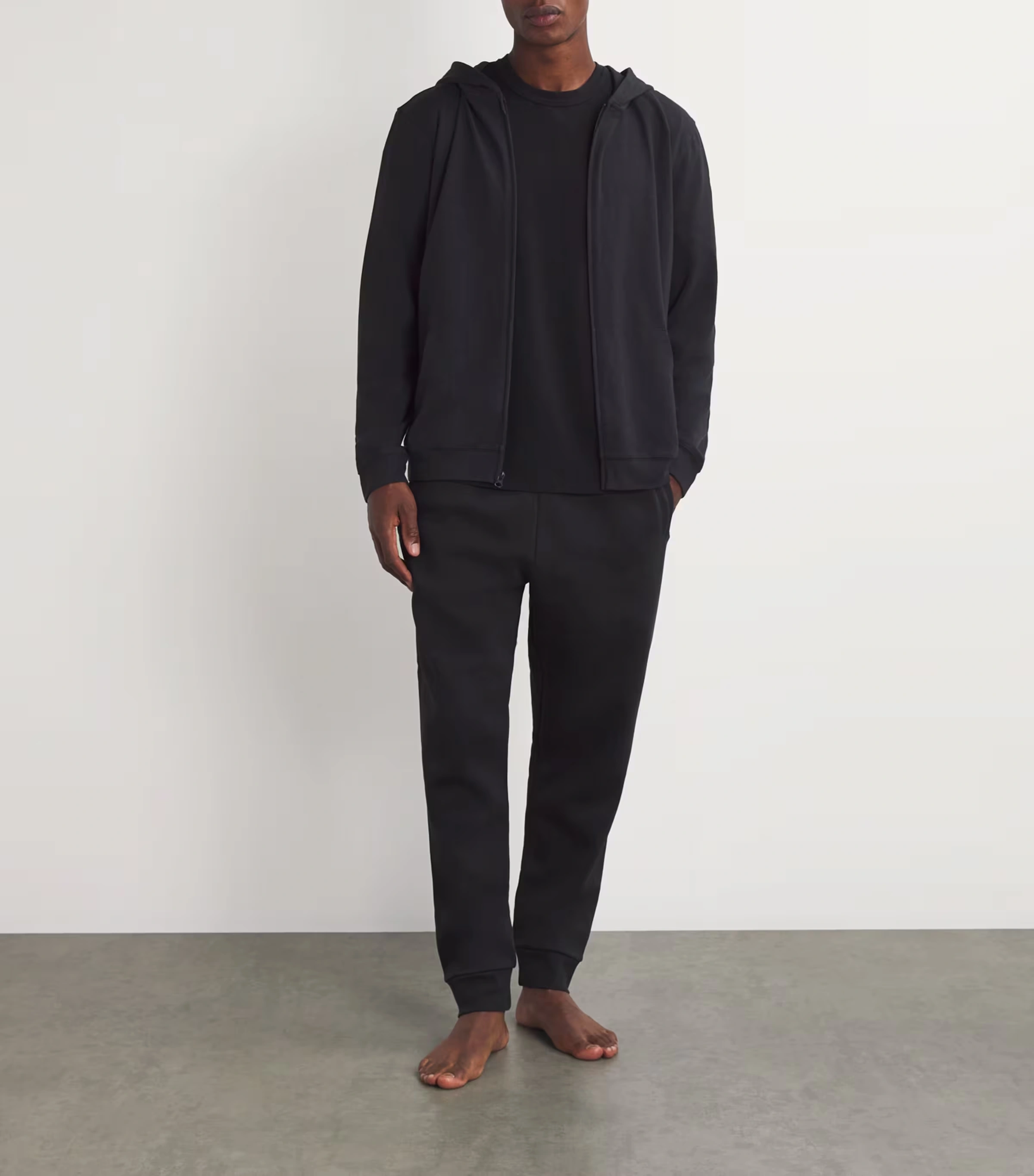 Jersey Lounge Zip-Up Hoodie