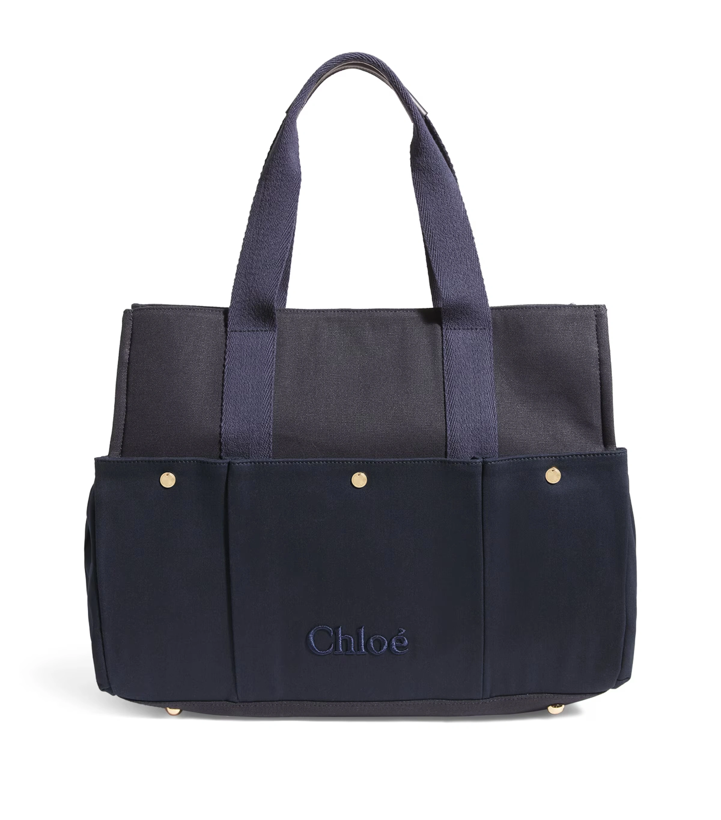 Canvas Logo Changing Bag