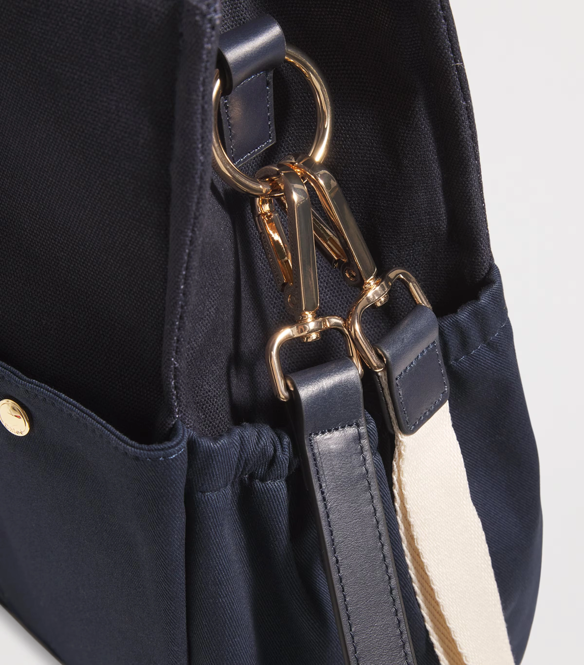 Canvas Logo Changing Bag