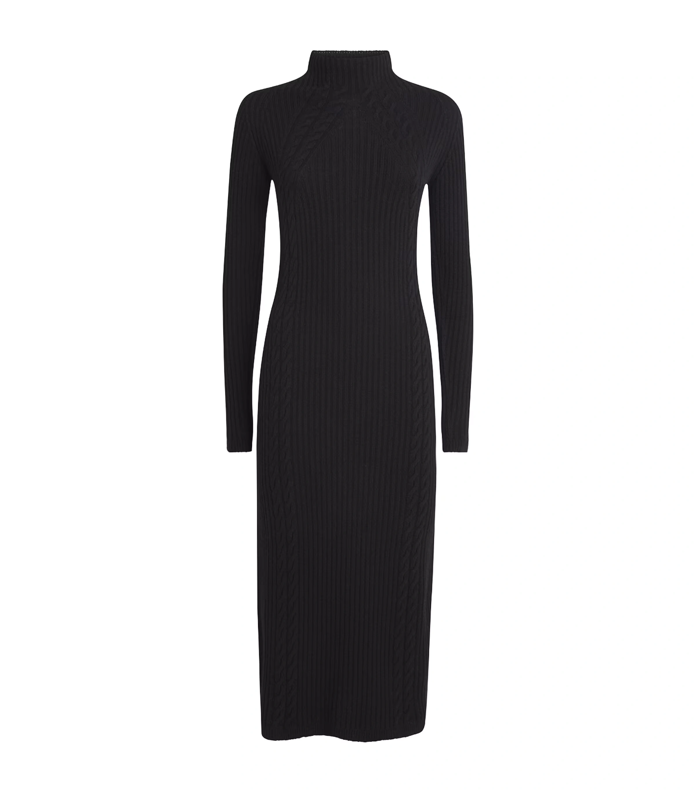 Wool-Cashmere Midi Dress