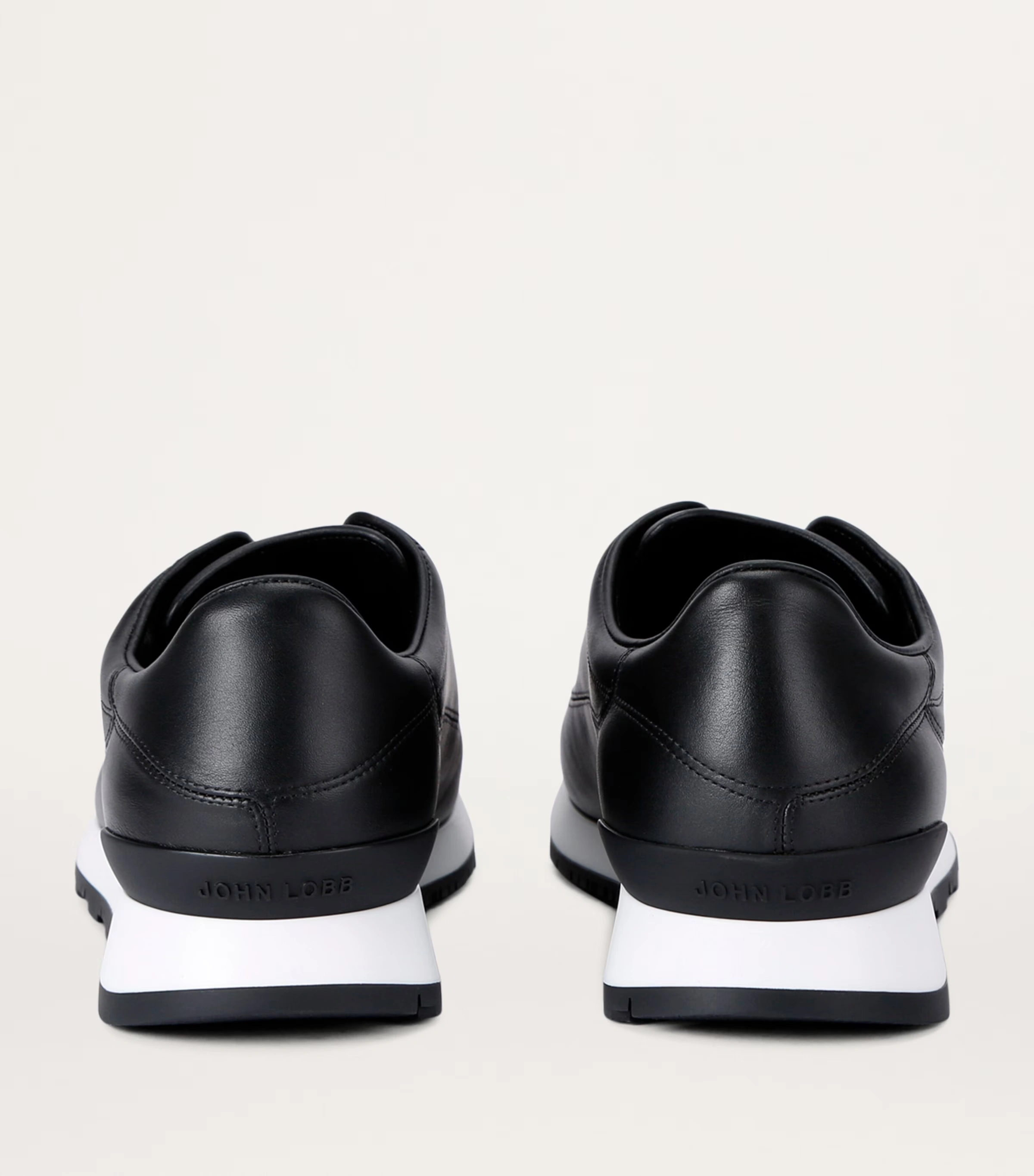 Leather Lift Slip-On Sneakers