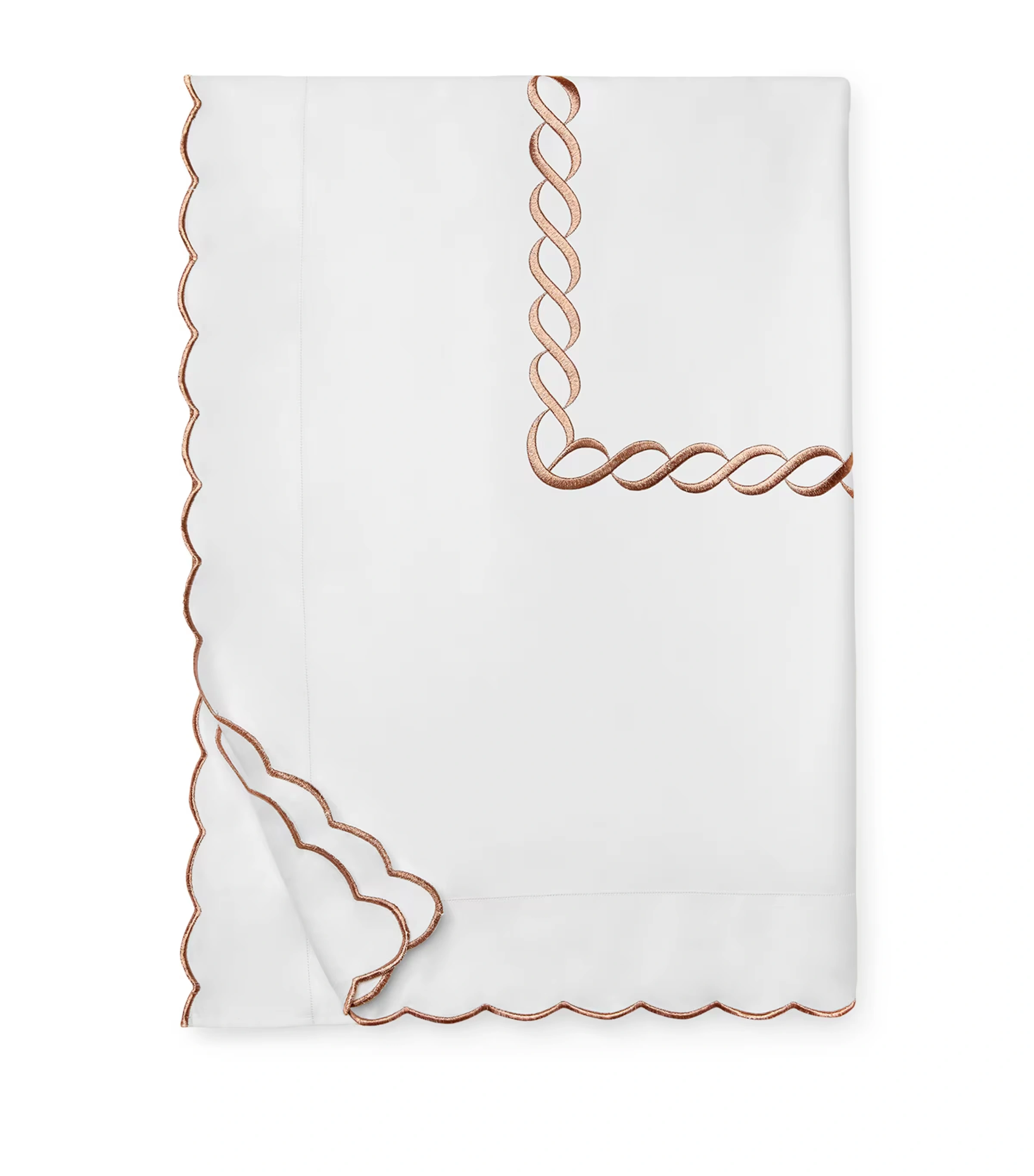 Cotton Treccia Splendore Super King Duvet Cover (260cm x 220cm)