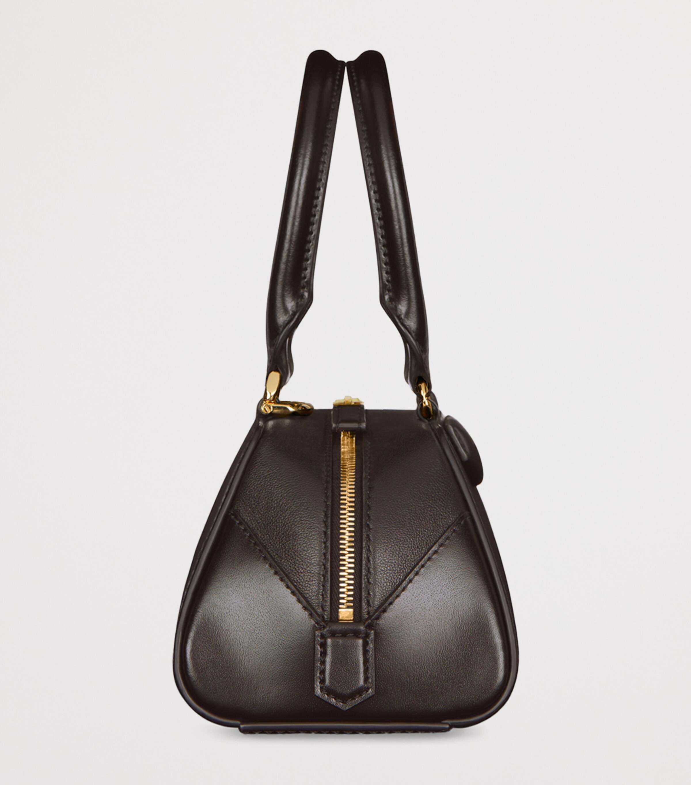 Mini Leather Antigona Cube East-West Top-Handle Bag