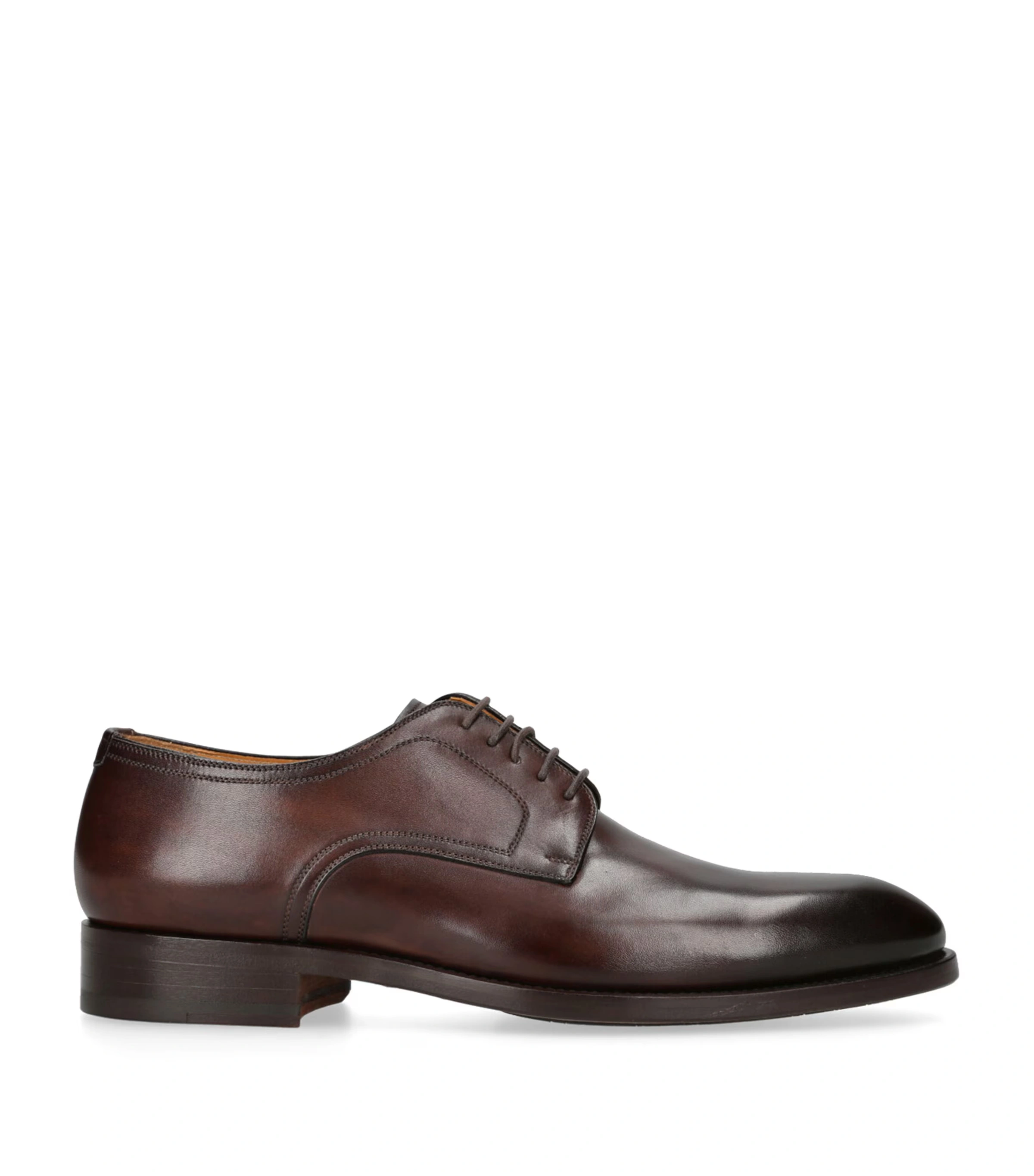 Leather Stitch Flex Derby Shoes