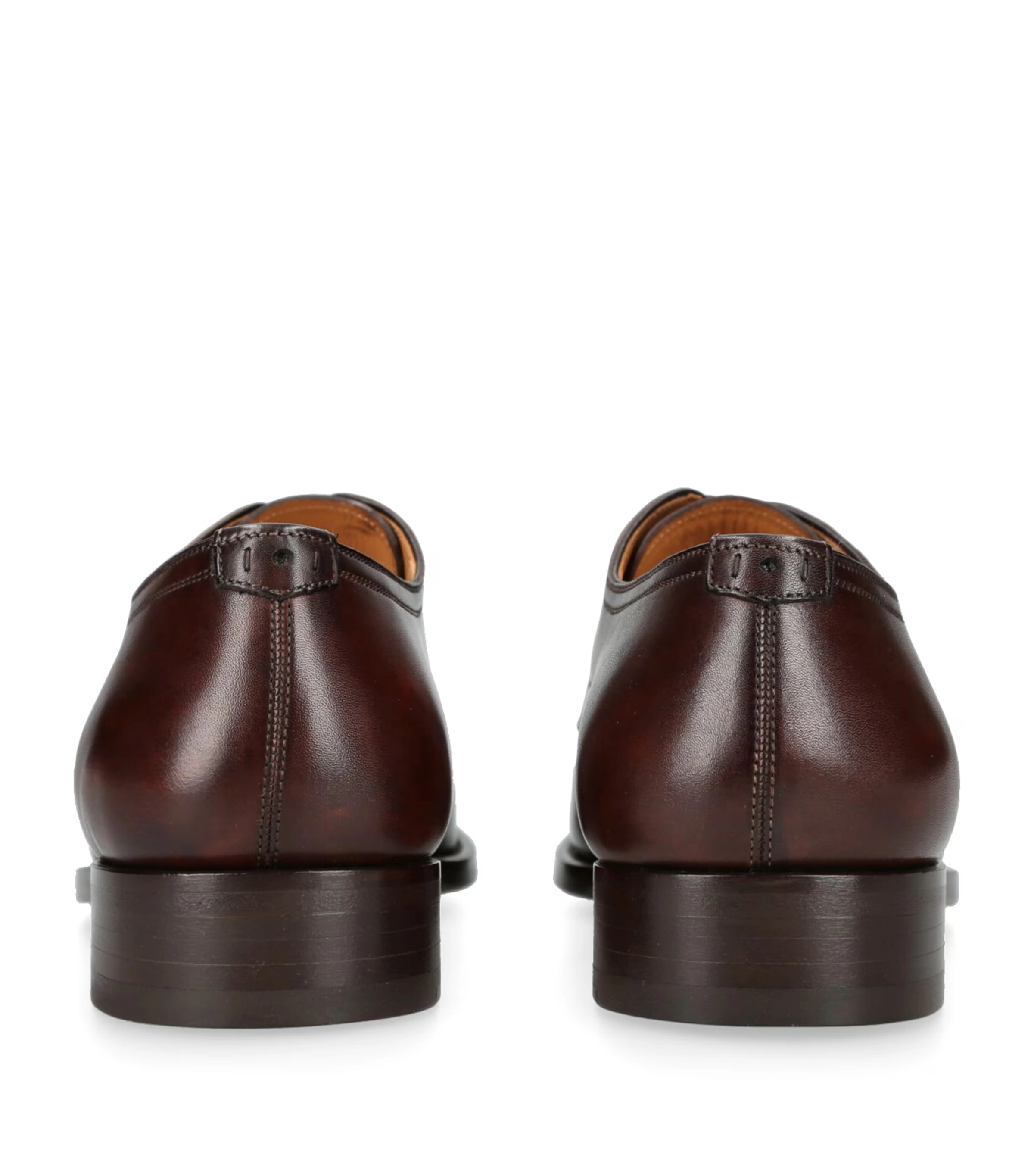 Leather Stitch Flex Derby Shoes