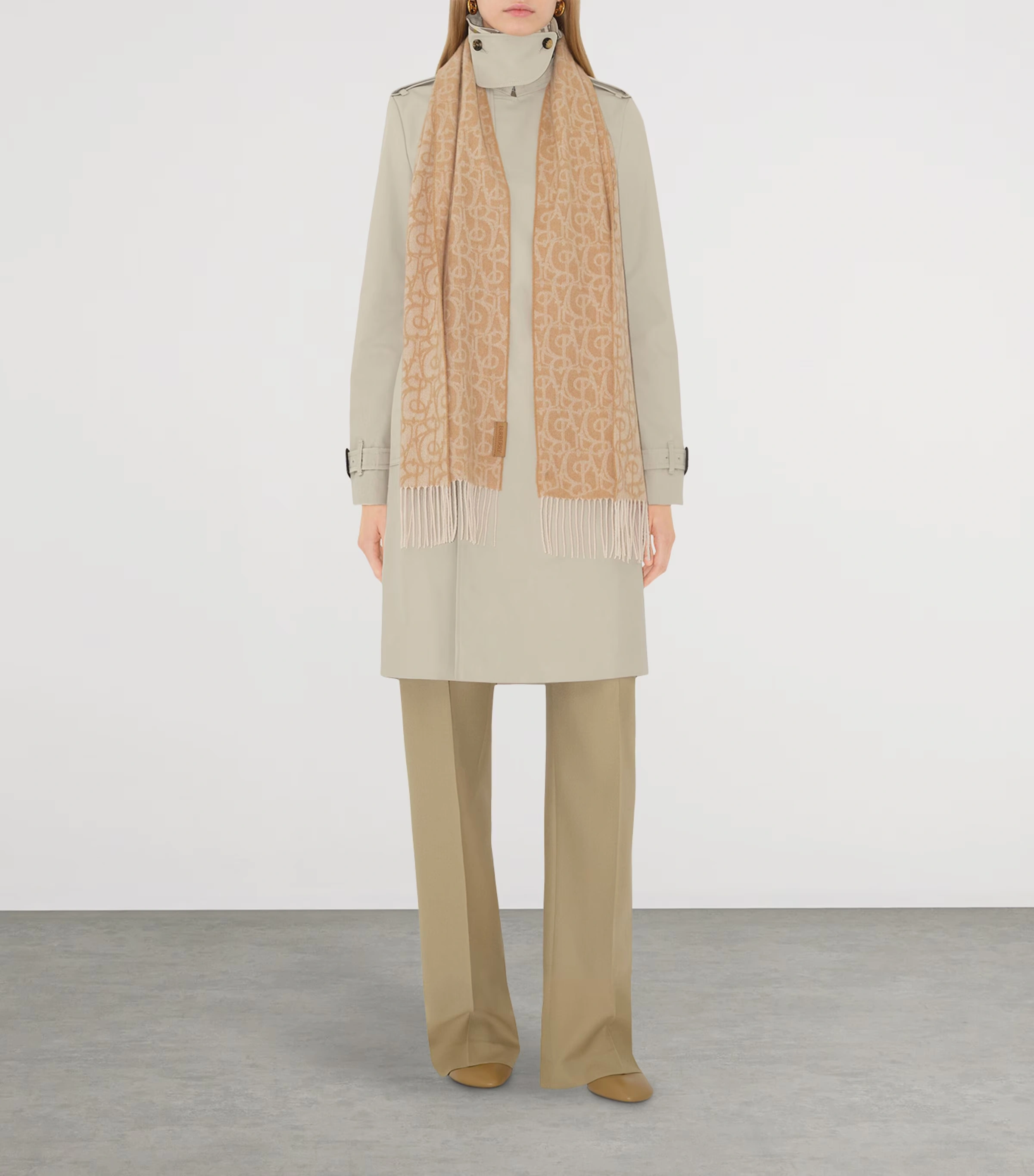 Cashmere B Charm Scarf 3 Cashmere B Charm Scarf