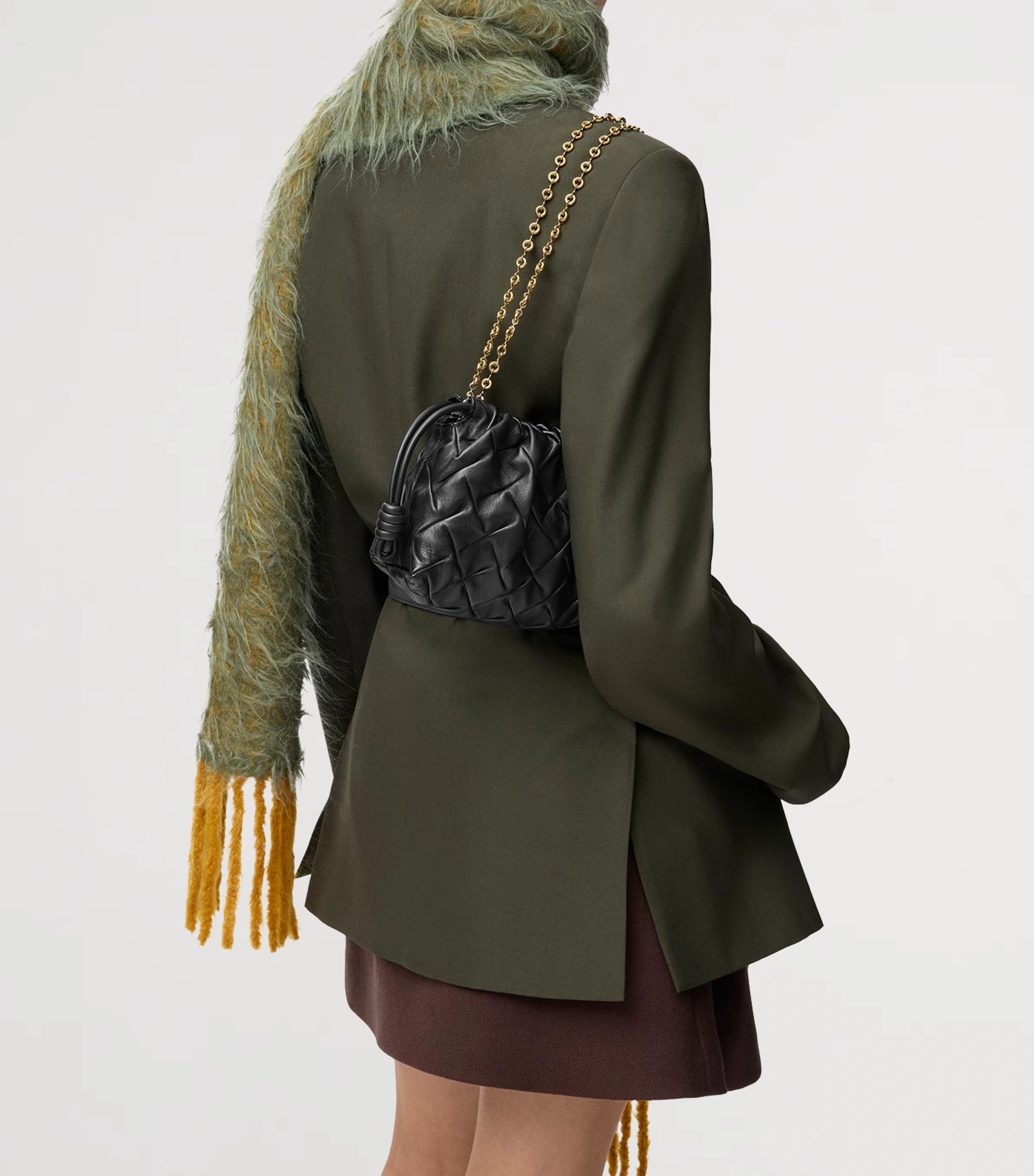 Mini Pinched Leather Flamenco Purse 11 Mini Pinched Leather Flamenco Purse