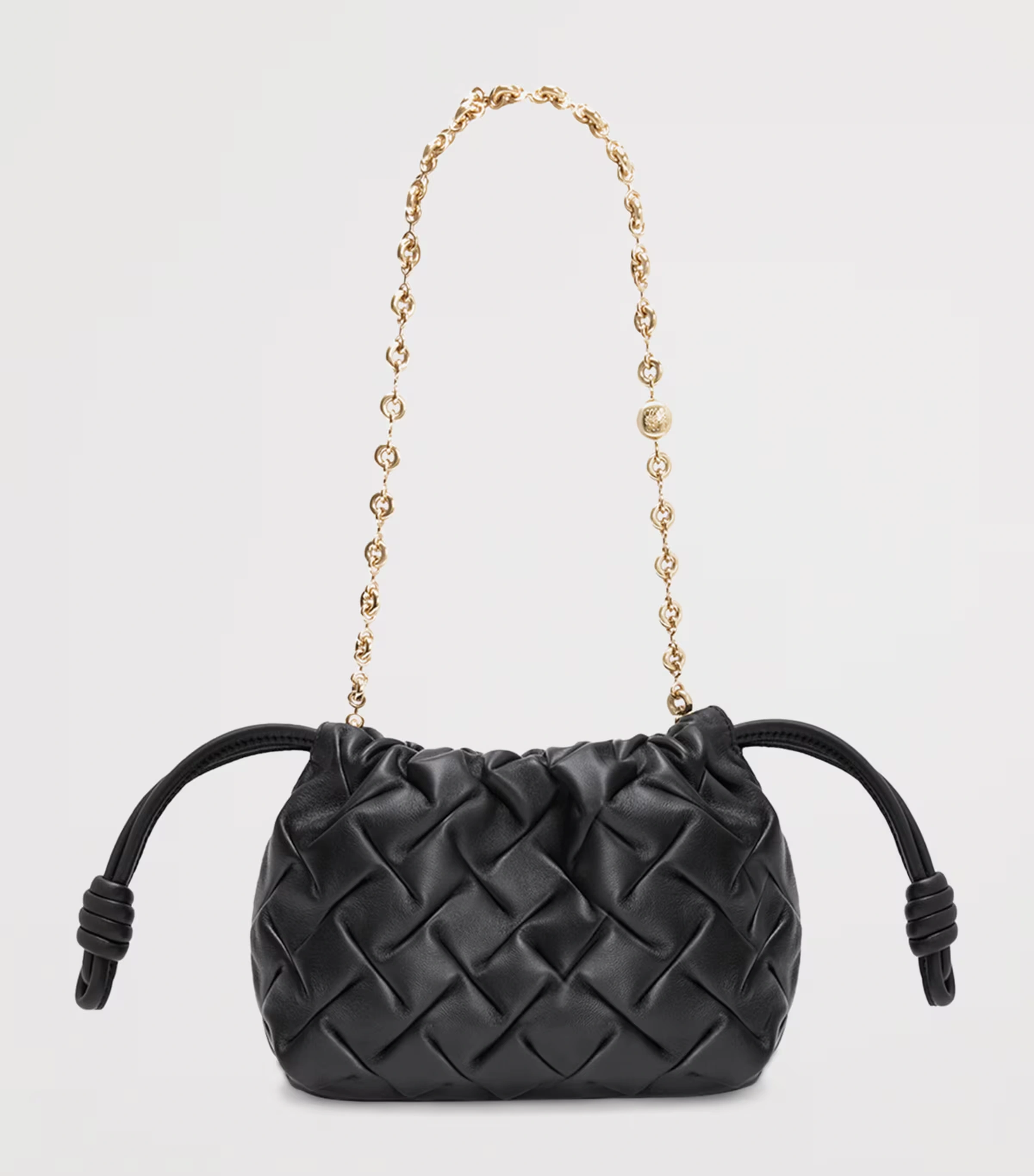 Mini Pinched Leather Flamenco Purse 5 Mini Pinched Leather Flamenco Purse