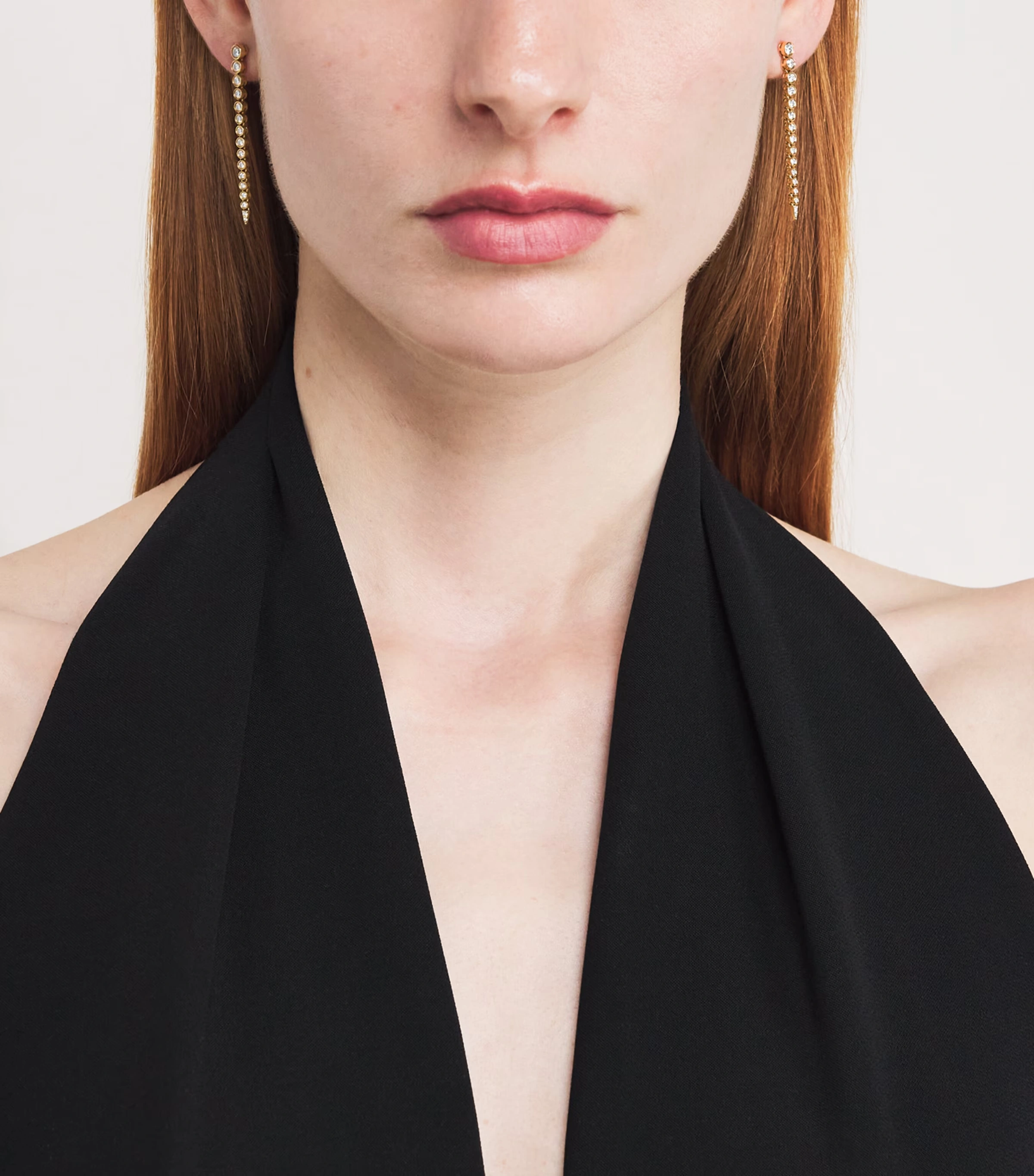 Yellow Gold and Diamond Danaé Gradient Earrings