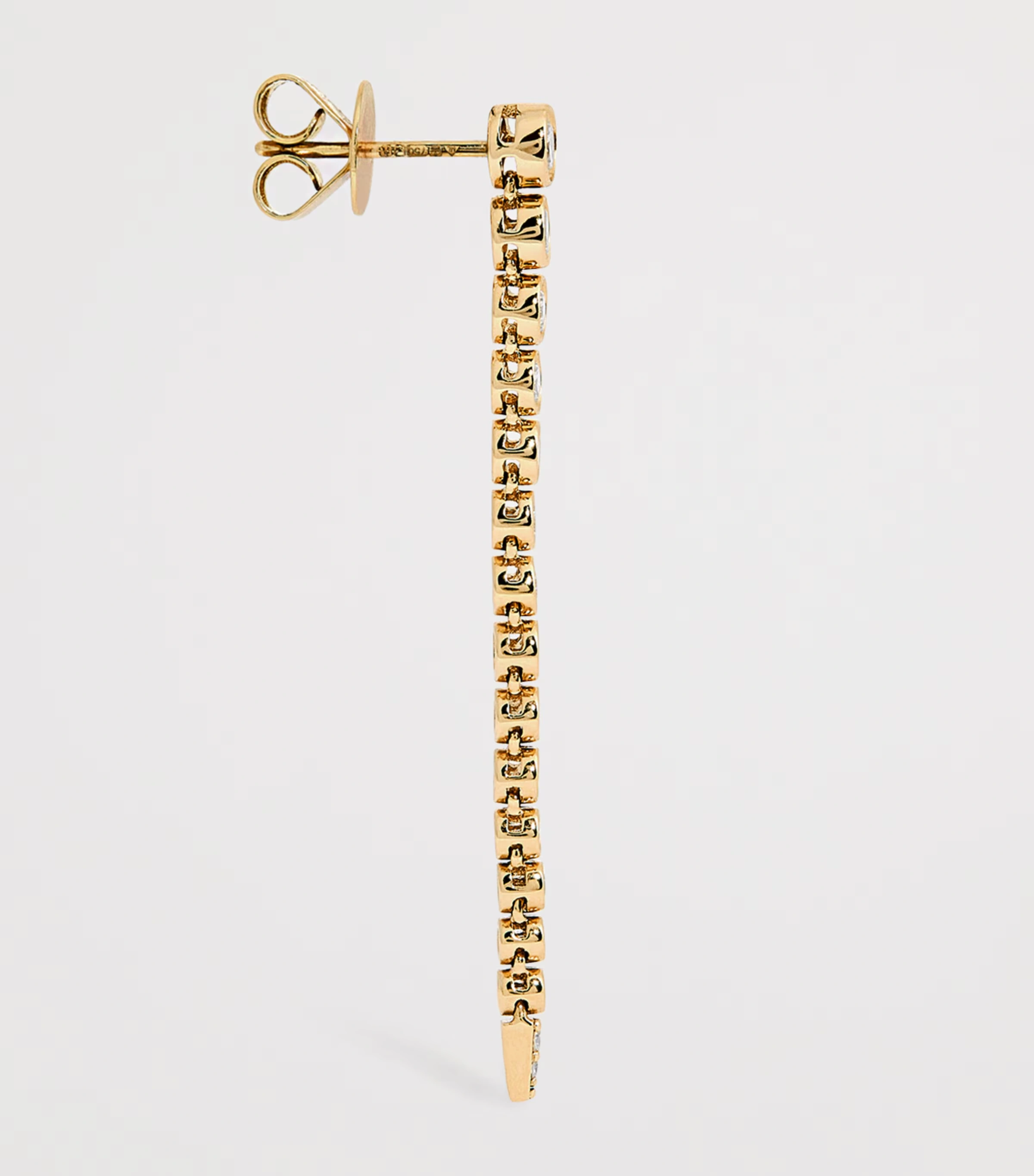 Yellow Gold and Diamond Danaé Gradient Earrings 4 Yellow Gold and Diamond Danaé Gradient Earrings