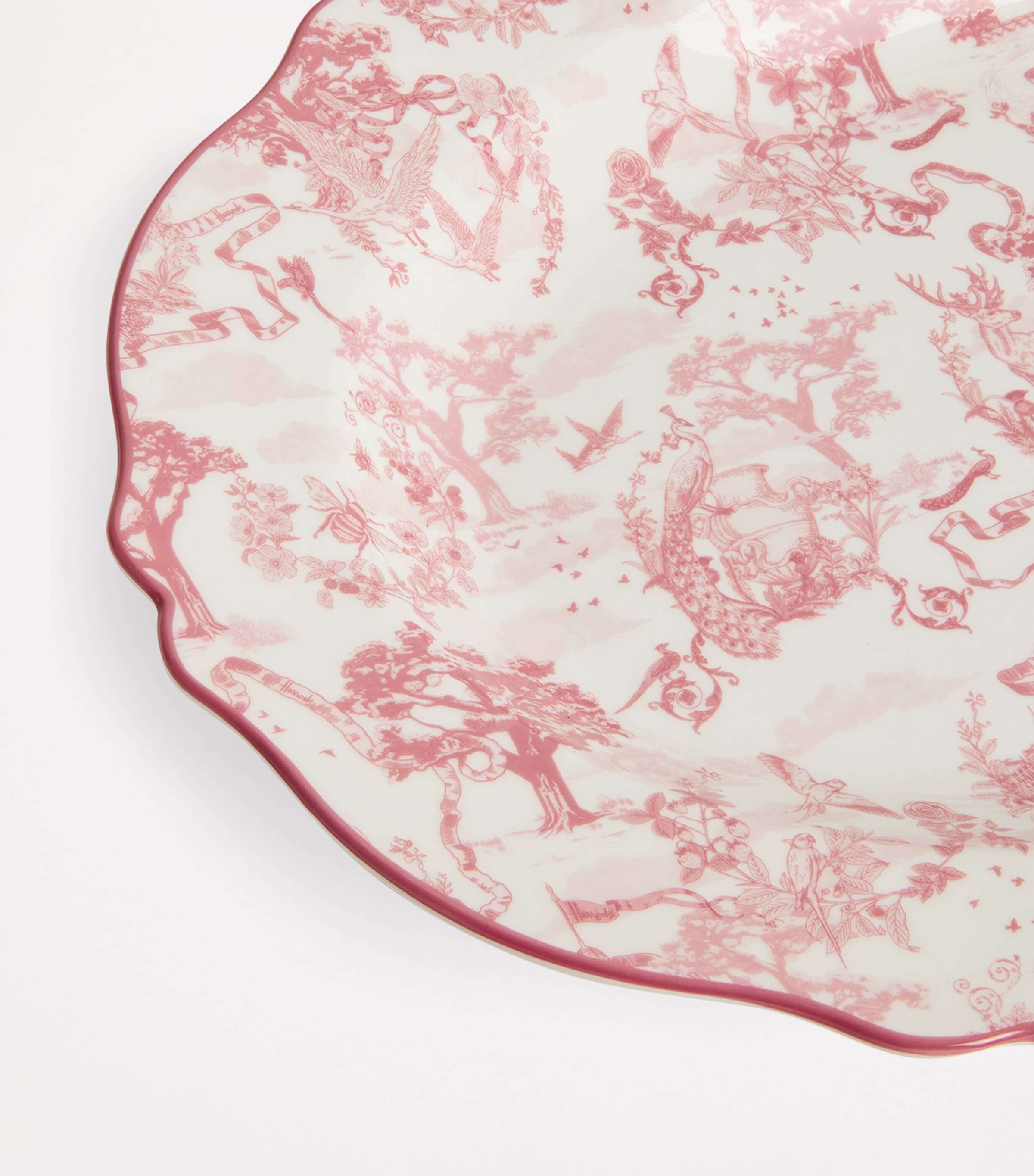 Bone China Toile Platter (36cm) 3 Bone China Toile Platter (36cm)