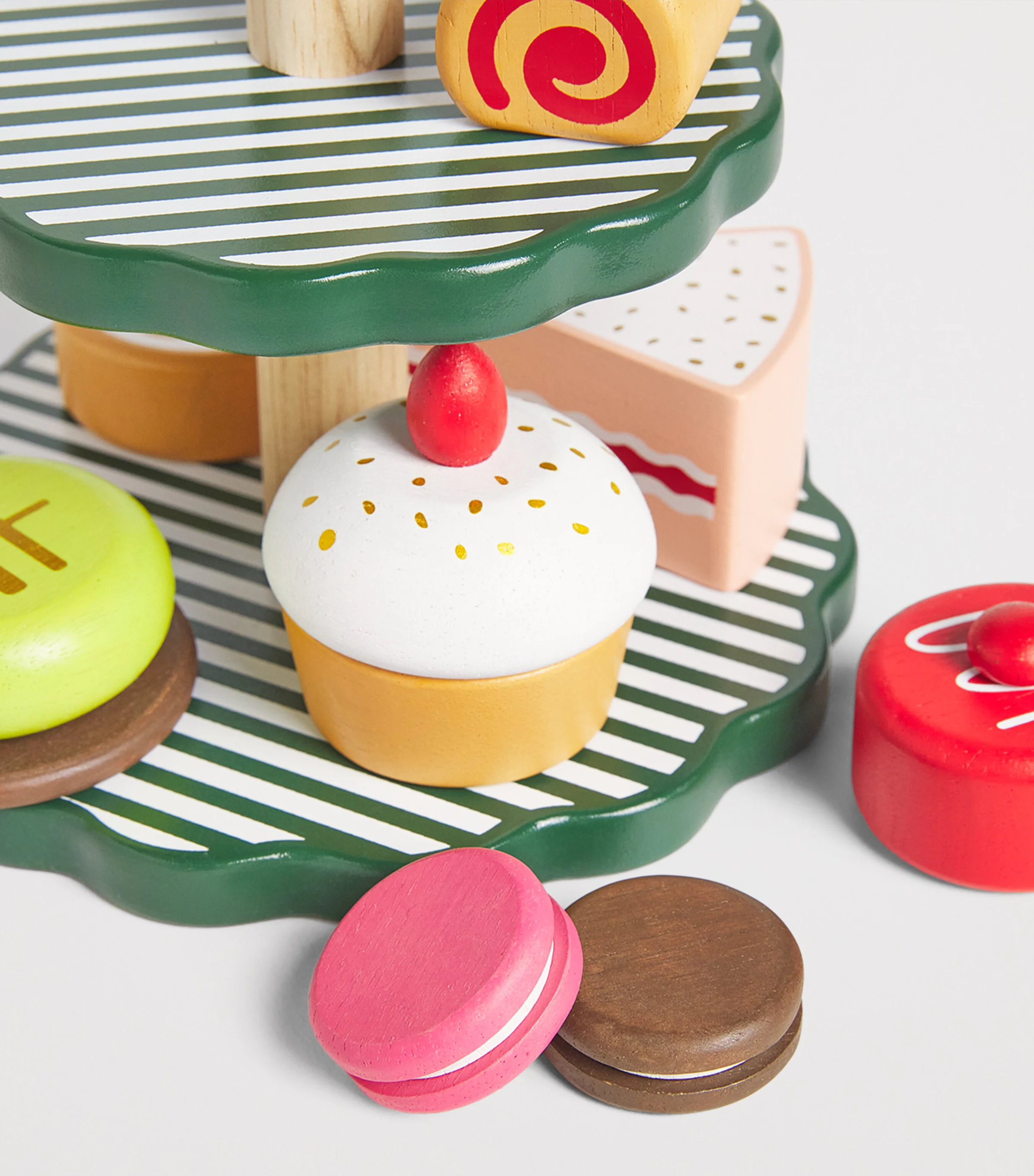 Afternoon Tea Cake Stand Toy Set 3 Afternoon Tea Cake Stand Toy Set