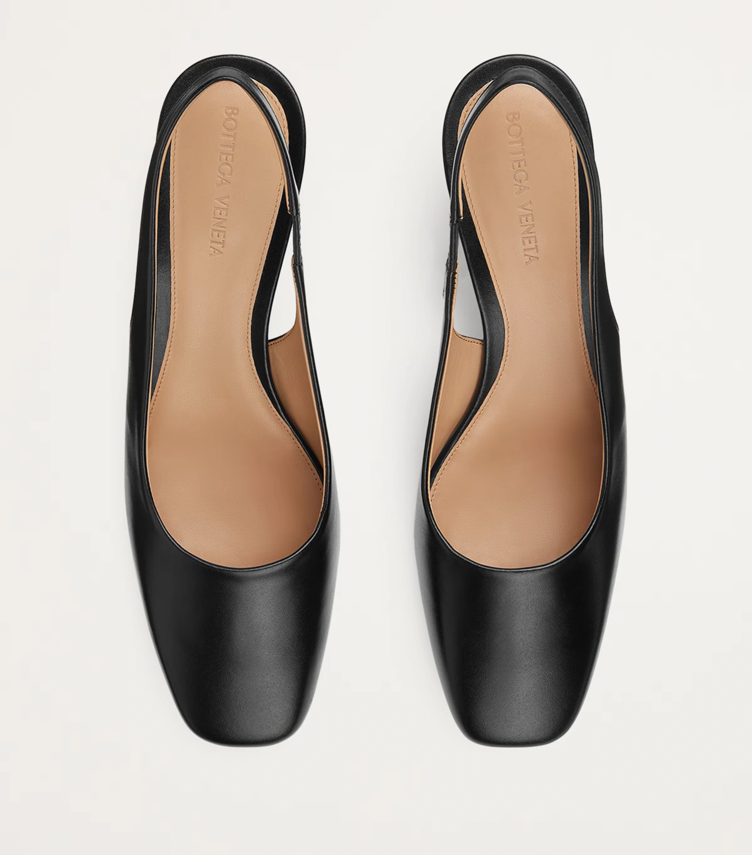 Leather Knot Slingback Pumps 45