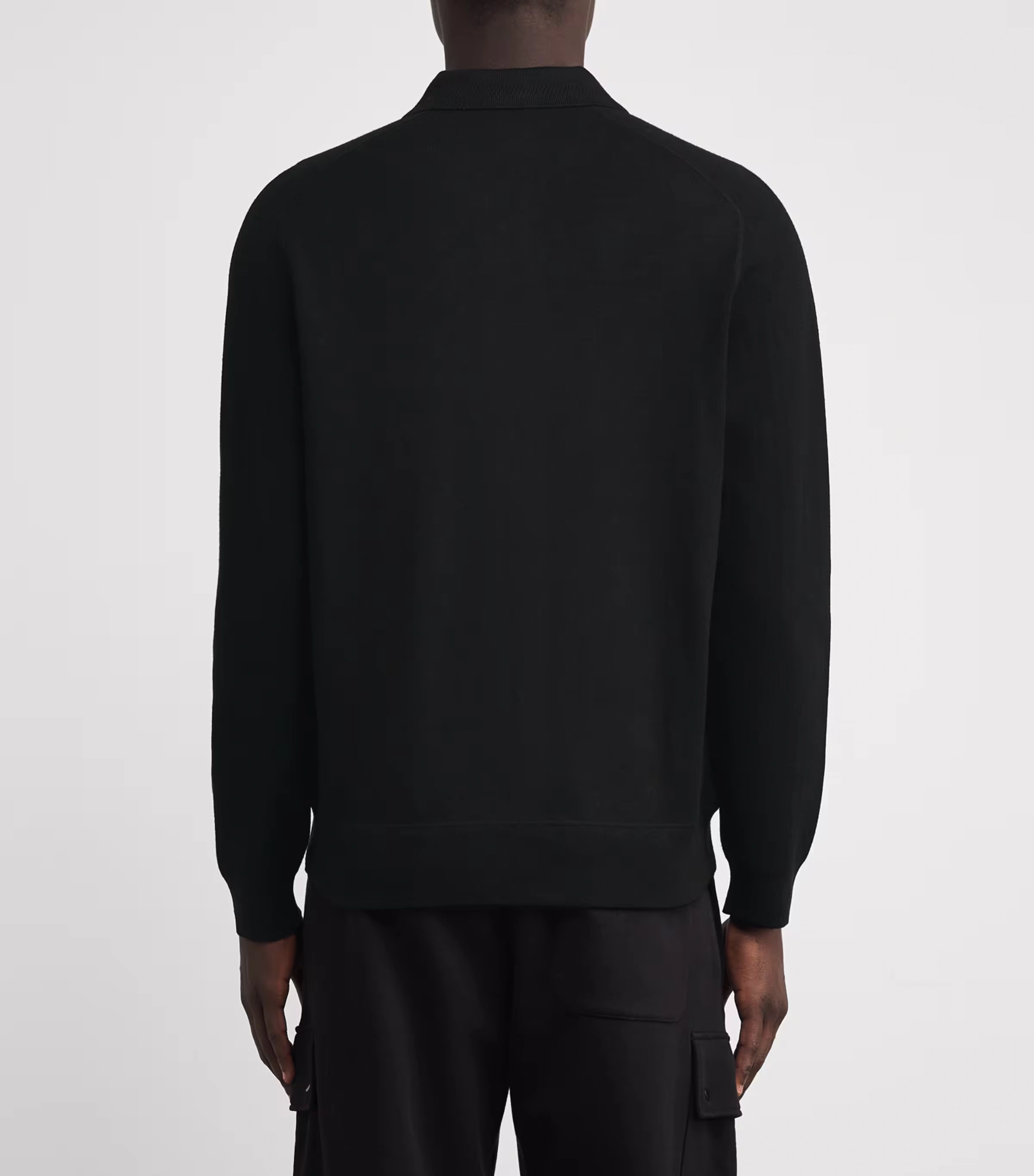 Fleece Logo Polo Jacket