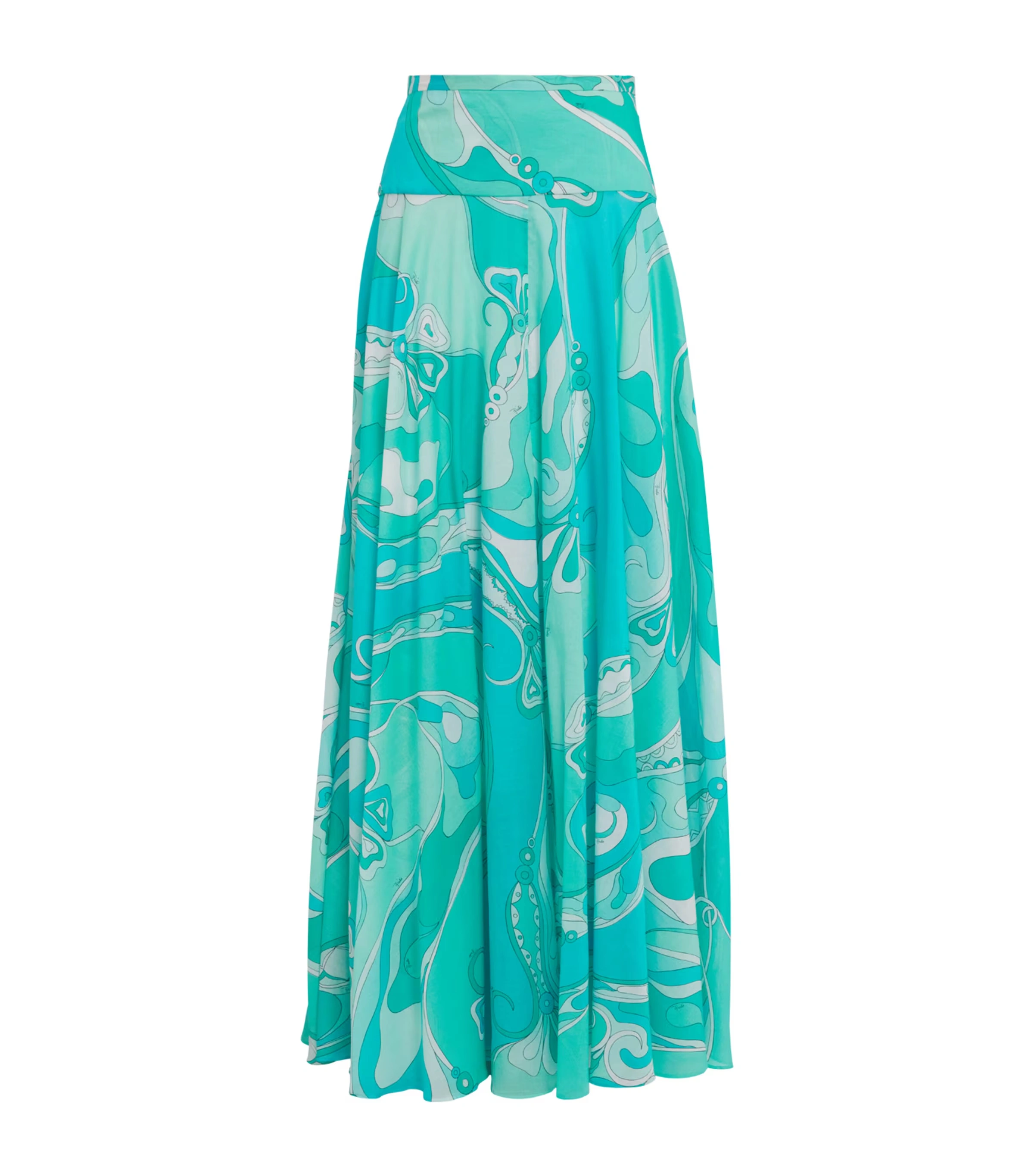 Cotton Orchidee Maxi Skirt