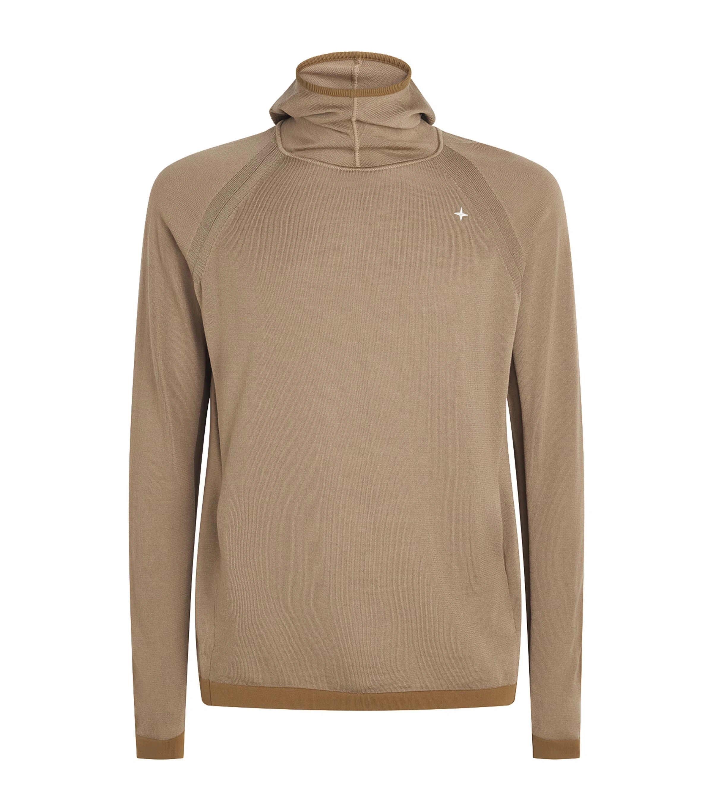 Wool-Blend Balaclava-Style Hoodie