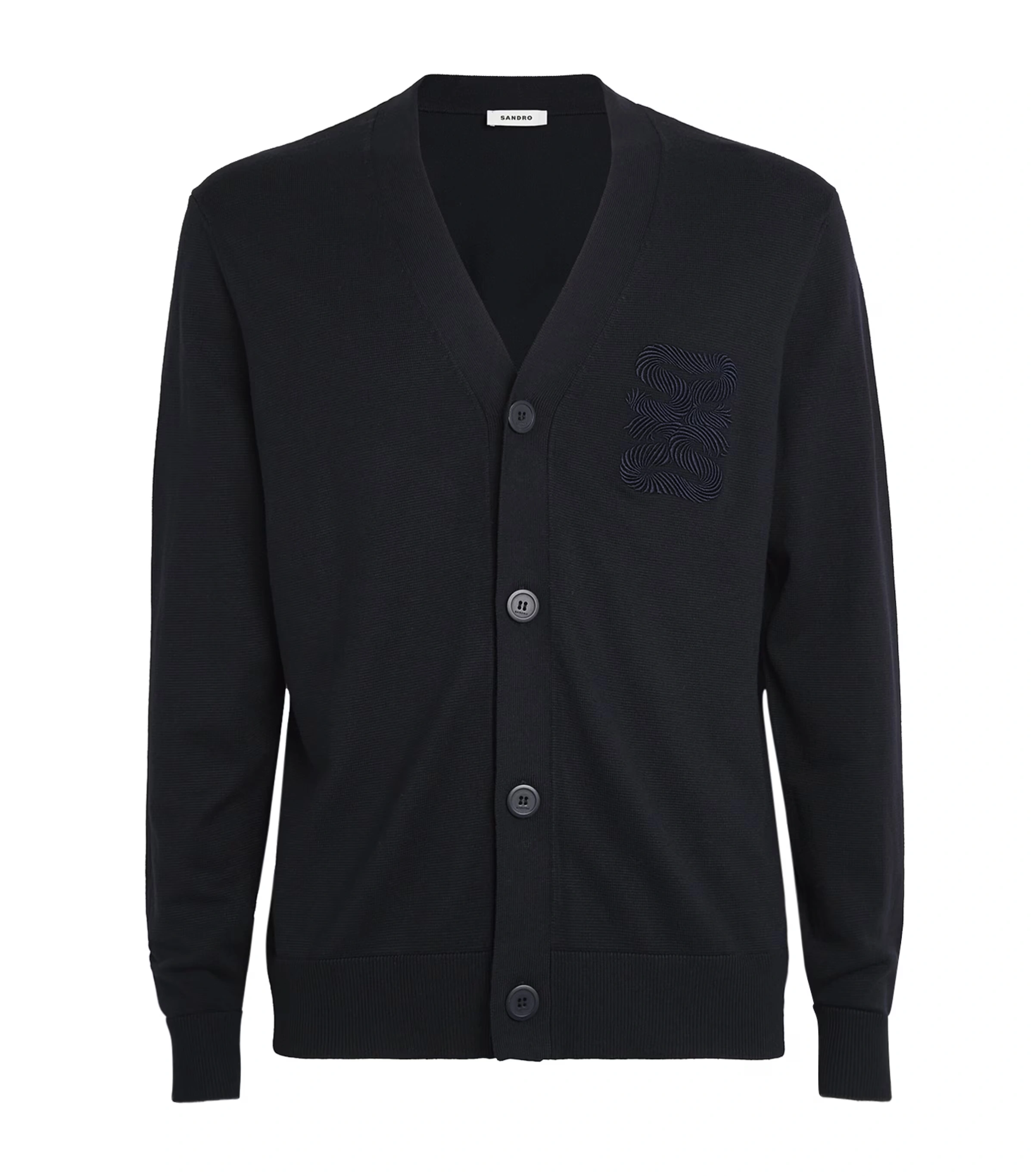 Monogram V-Neck Cardigan