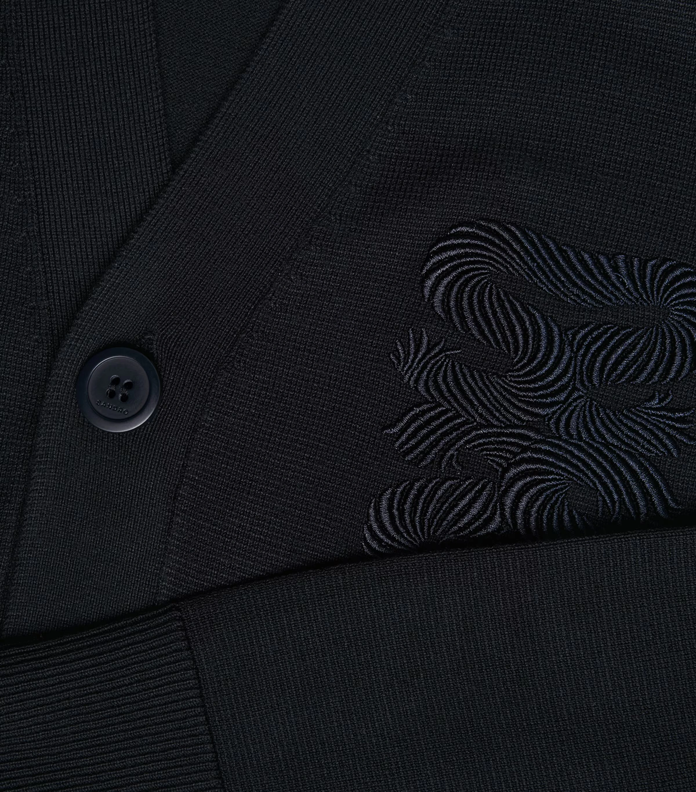 Monogram V-Neck Cardigan