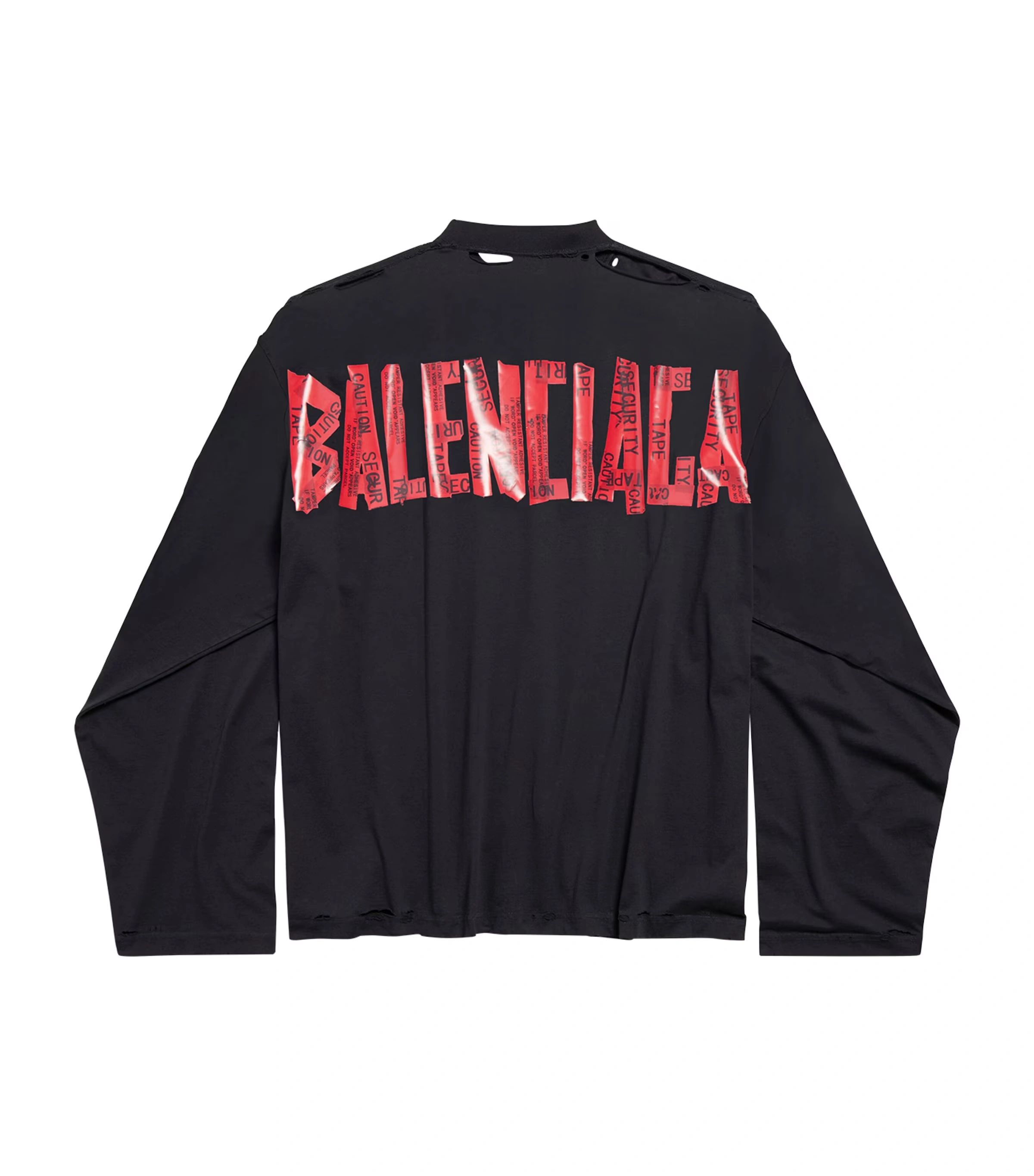 Oversized Tape Logo T-Shirt