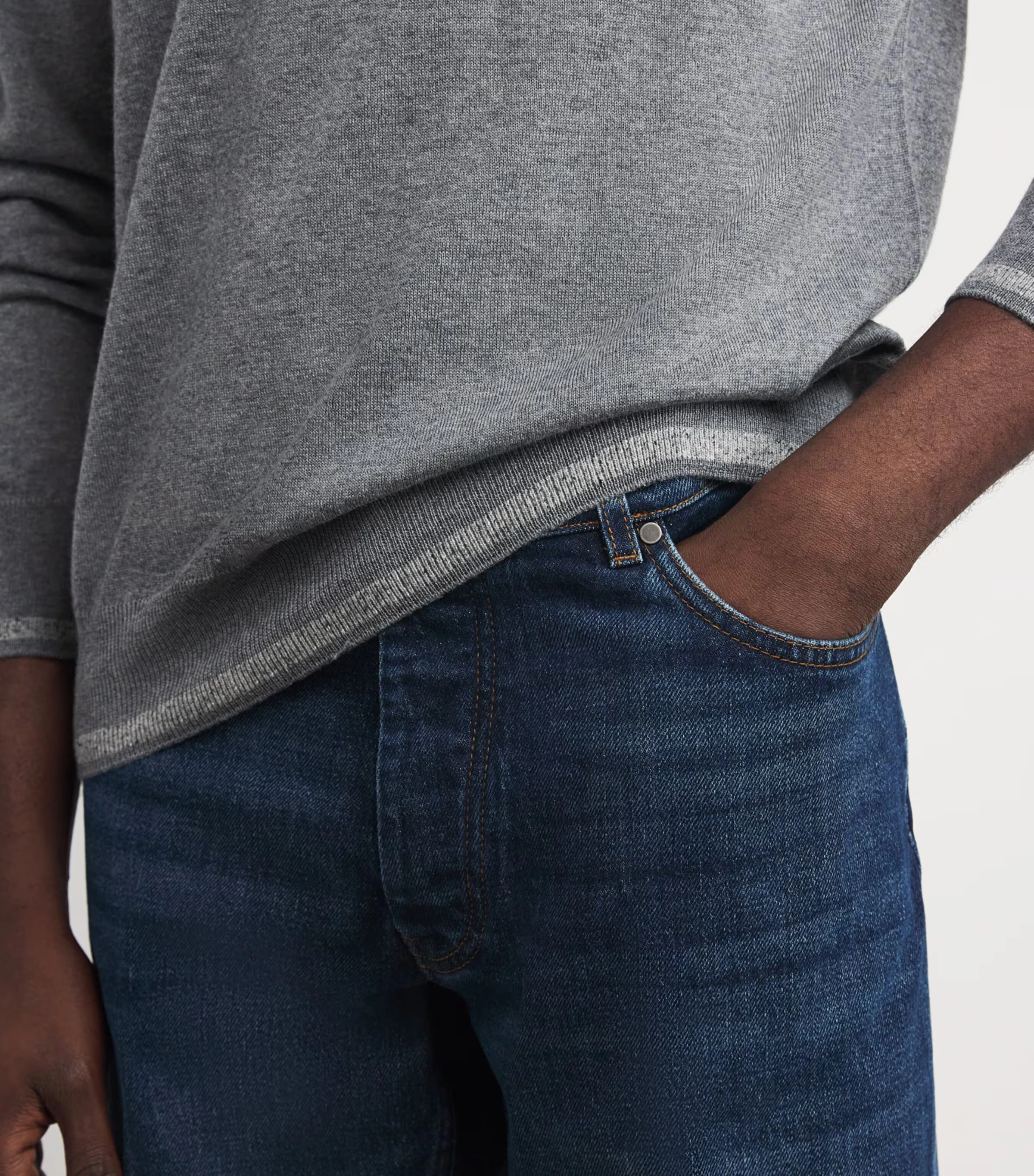 Wool-Blend Zip-Up Polo Shirt 6 Wool-Blend Zip-Up Polo Shirt