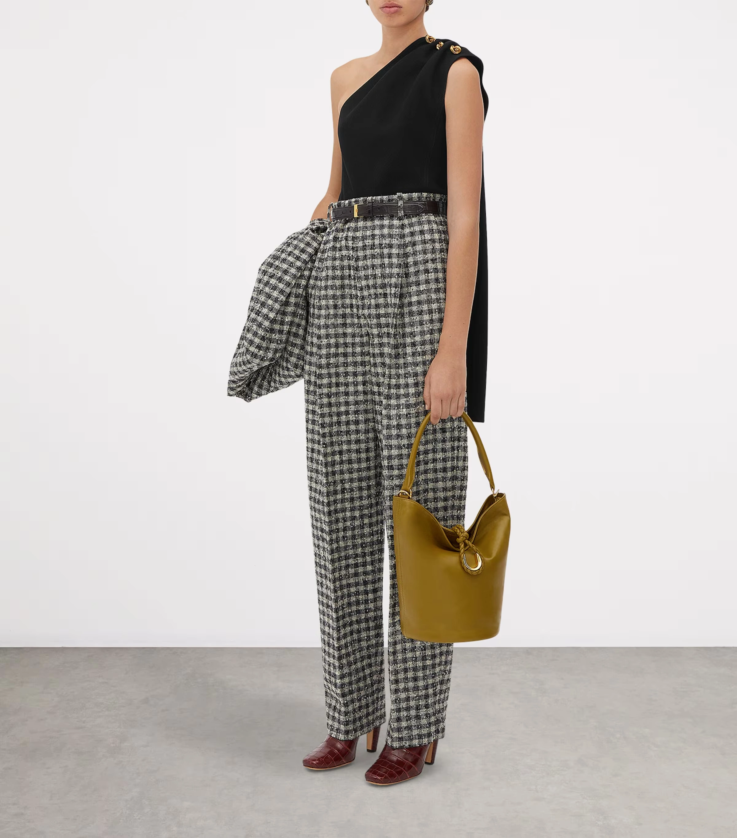 Leather Liberta Bucket Bag