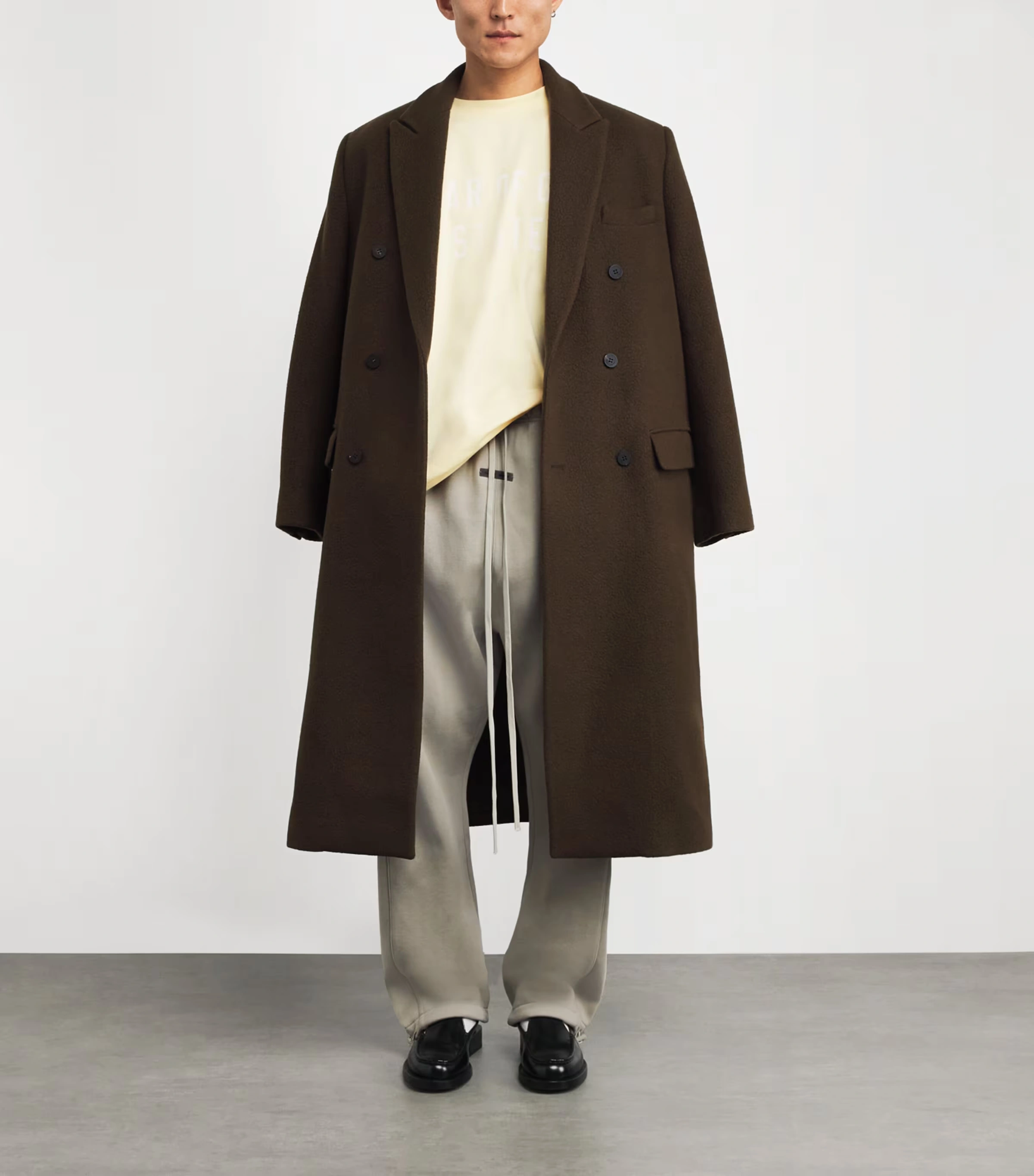 Cotton-Blend Open-Cuff Sweatpants