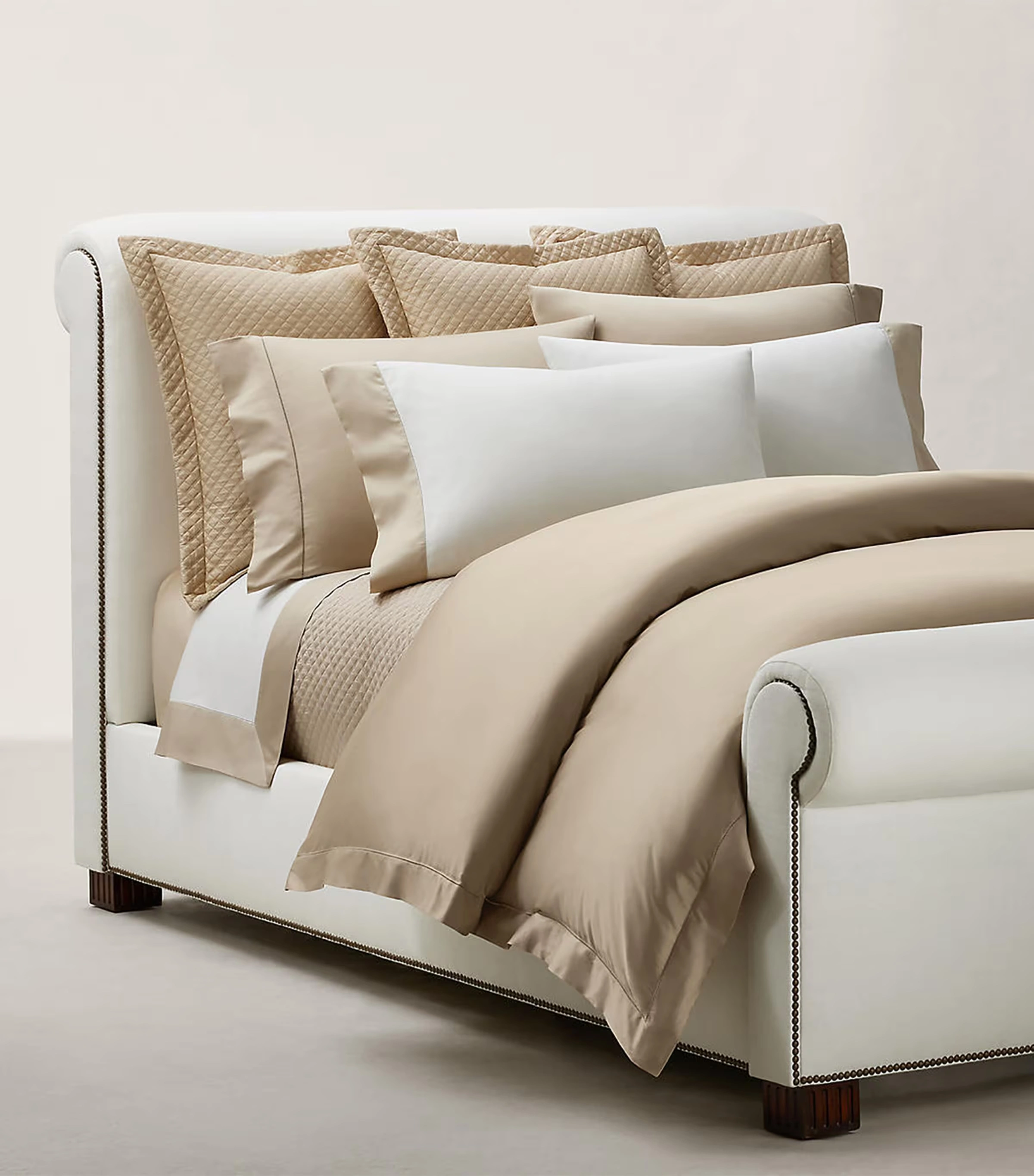 Cotton Langdon Coastal Super King Flat Sheet (270cm x 295cm)