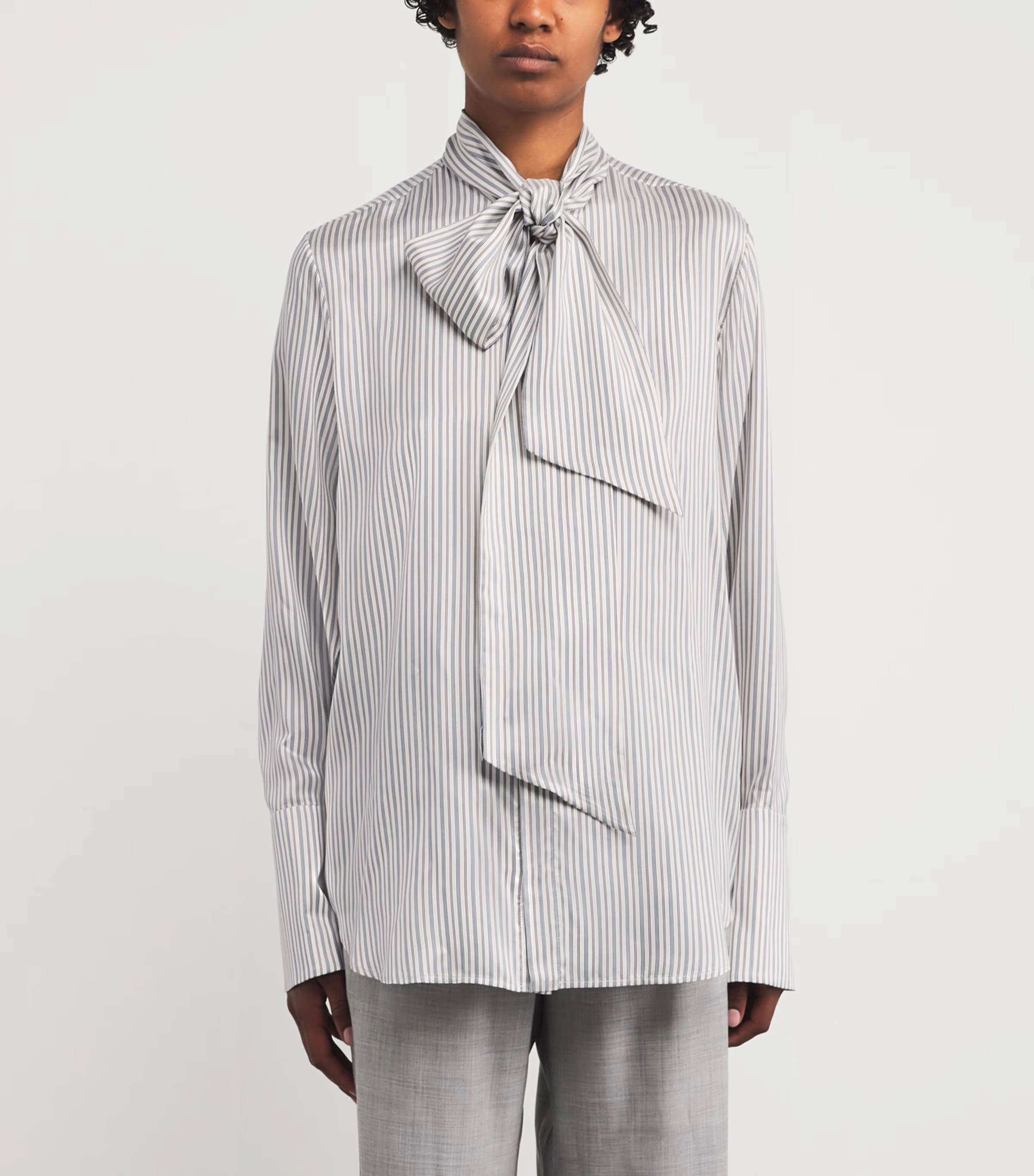 Silk Scarf Shirt 3 Silk Scarf Shirt