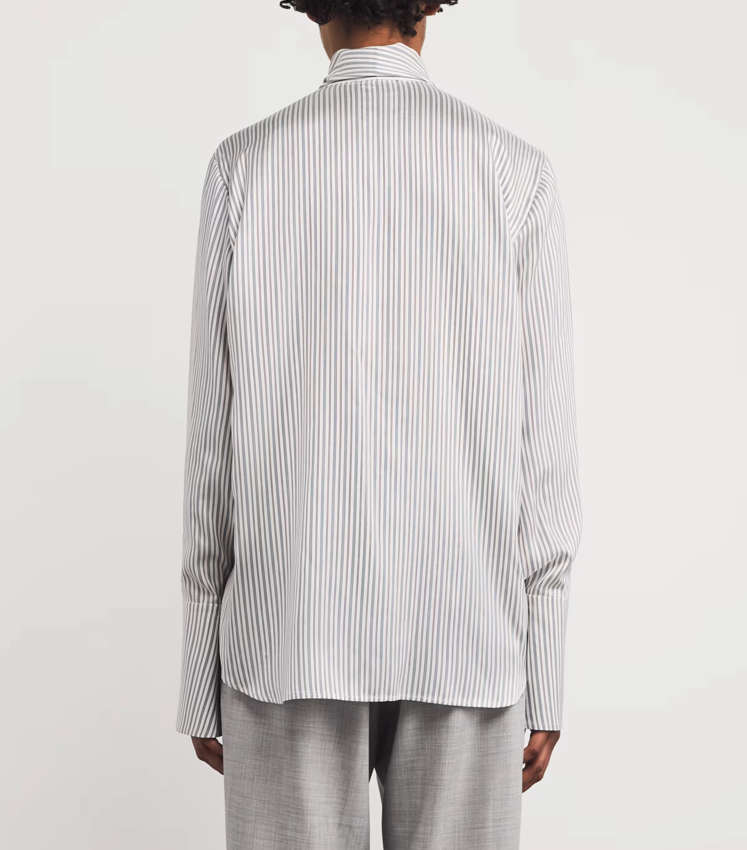 Silk Scarf Shirt 4 Silk Scarf Shirt