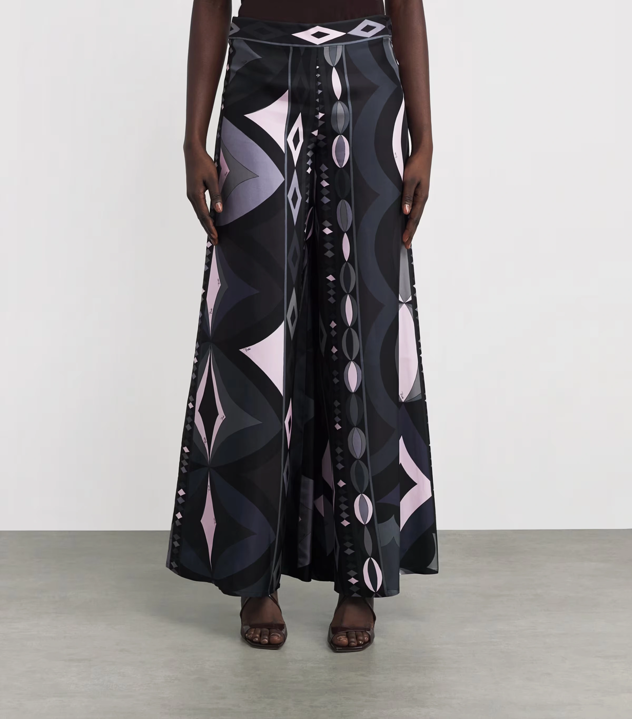 Silk Wide-Leg Trousers 3 Silk Wide-Leg Trousers