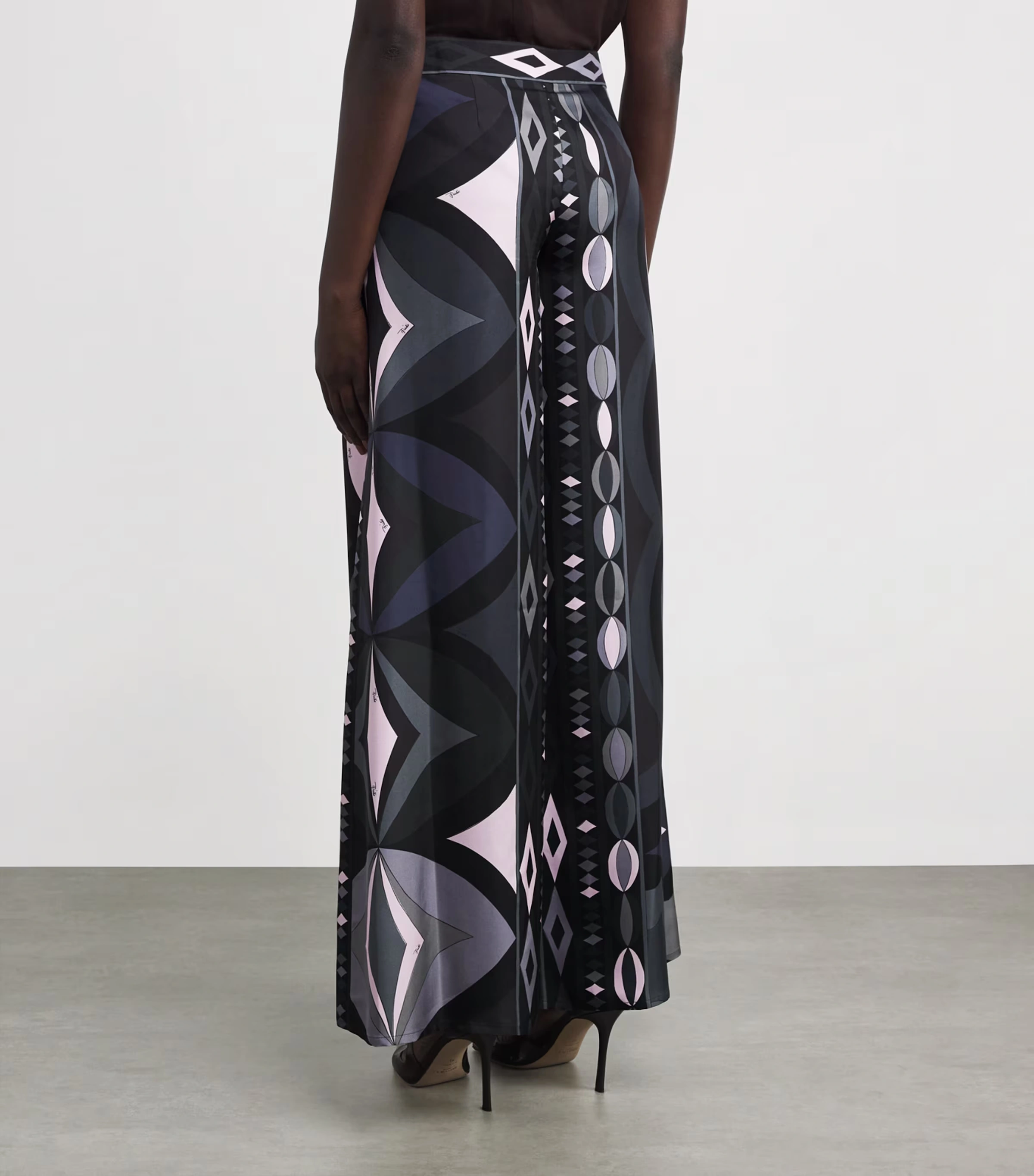 Silk Wide-Leg Trousers 4 Silk Wide-Leg Trousers